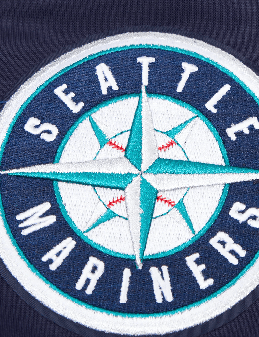 Pro Standard Jumpers Seattle Mariners Pro Standard MLB Team Chenille Flex Hoodie Jumper - Navy