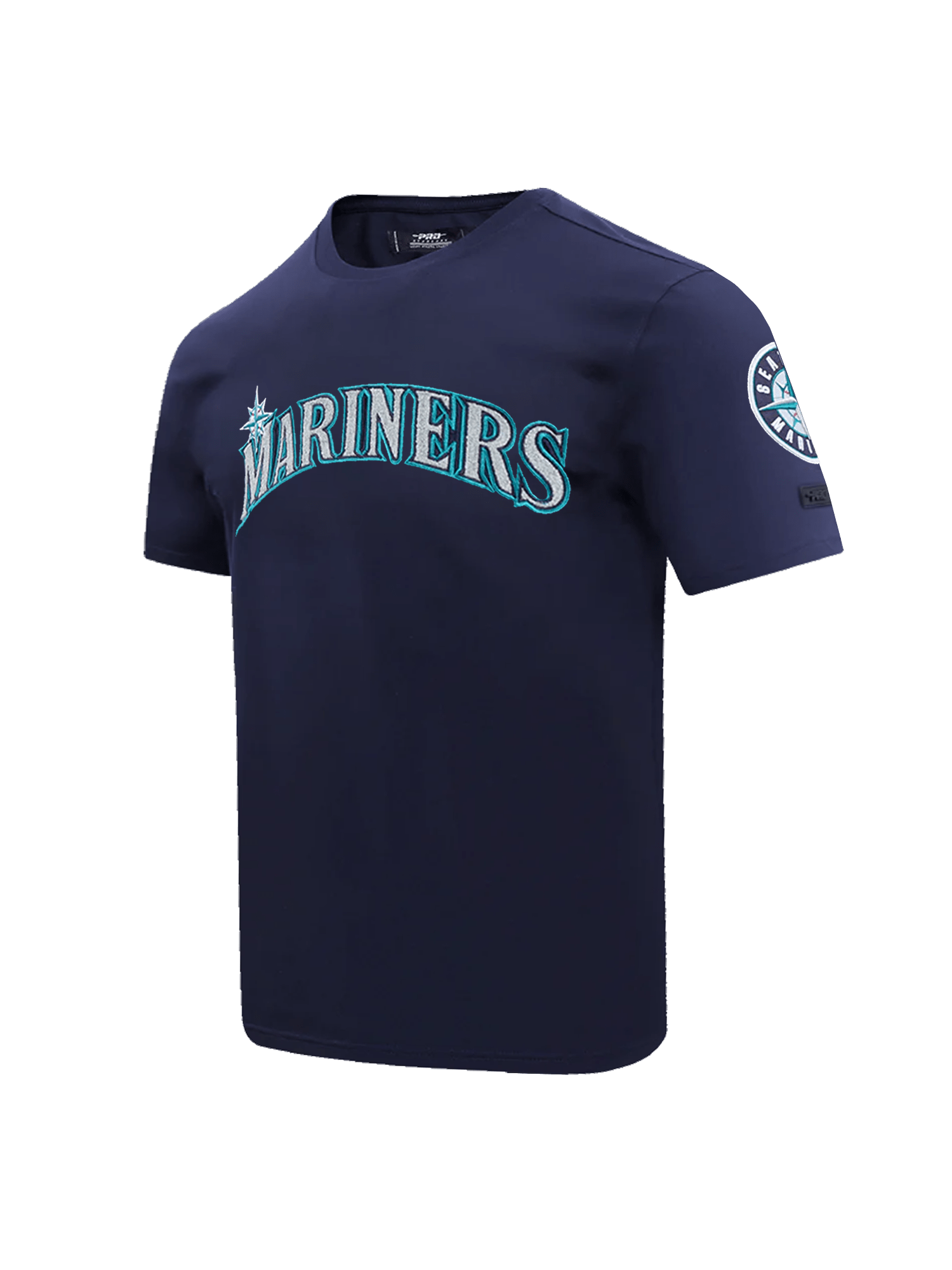 Pro Standard T-Shirts Seattle Mariners Pro Standard MLB Team Chenille Flex T-Shirt - Navy