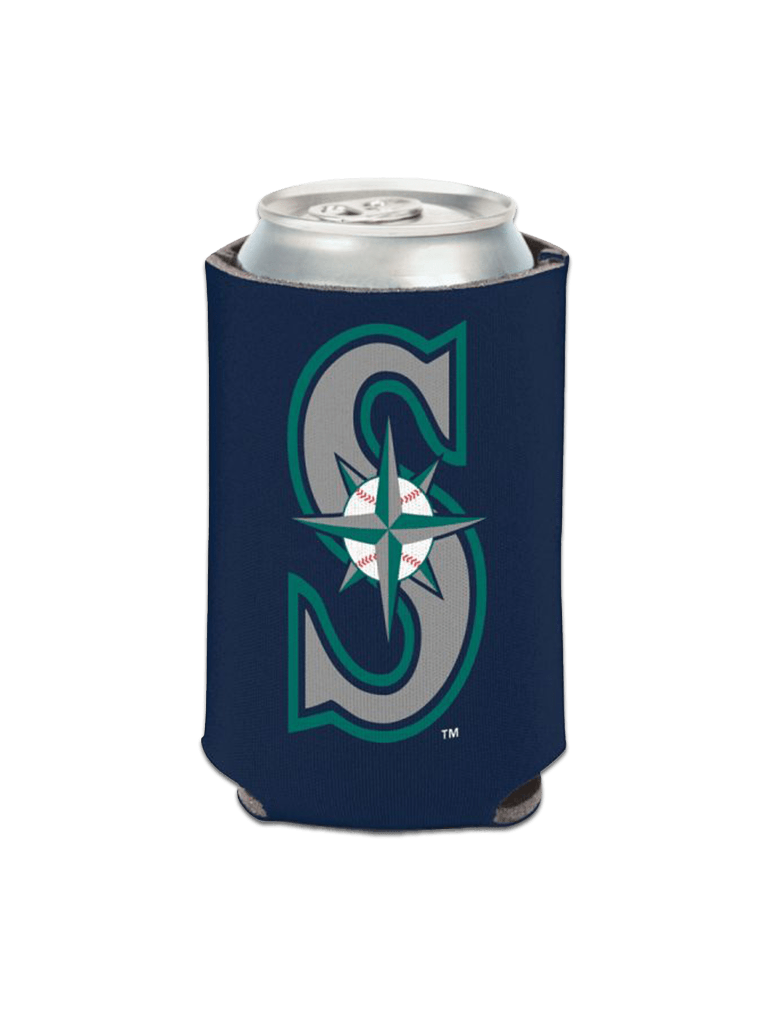 Wincraft Accessories Seattle Mariners Wincraft MLB Double Sided Can Cooler/Stubby Holder