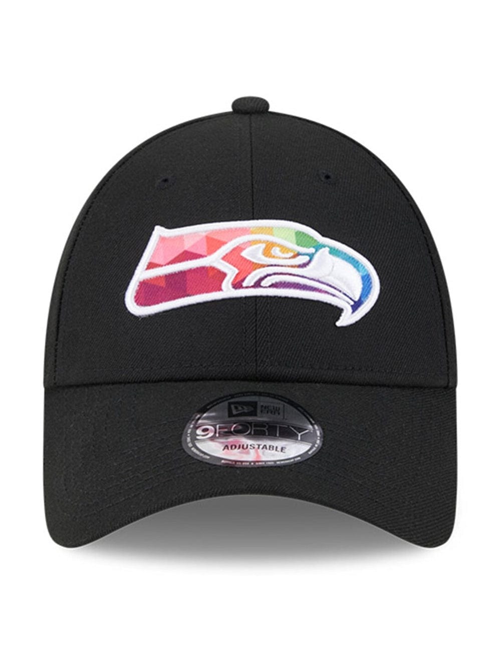New Era Caps Seattle Seahawks New Era NFL 23 Crucial Catch 9FORTY Snapback Hat - Black