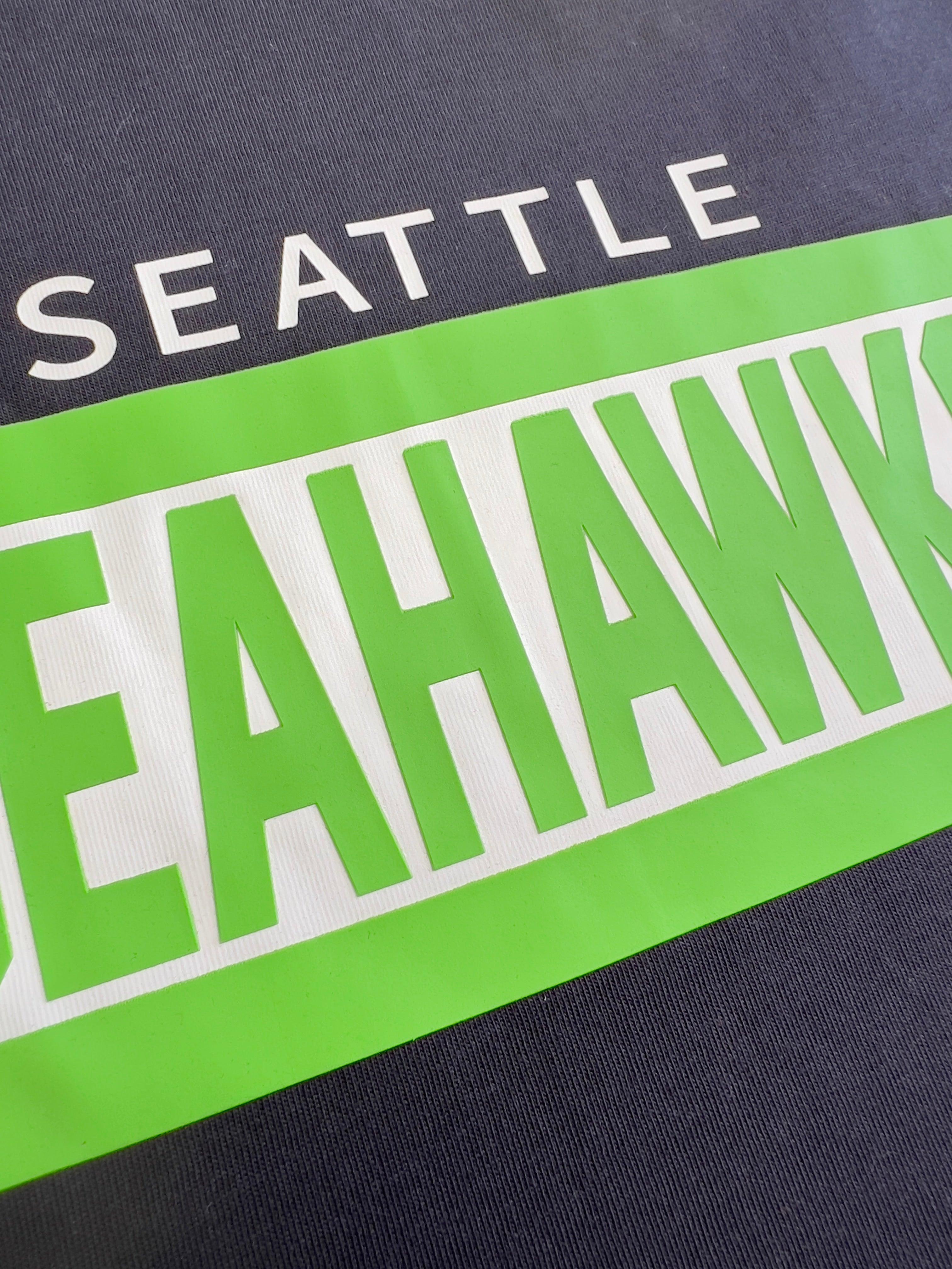New Era T-Shirts Seattle Seahawks New Era NFL 24 Sideline T-Shirt - Navy