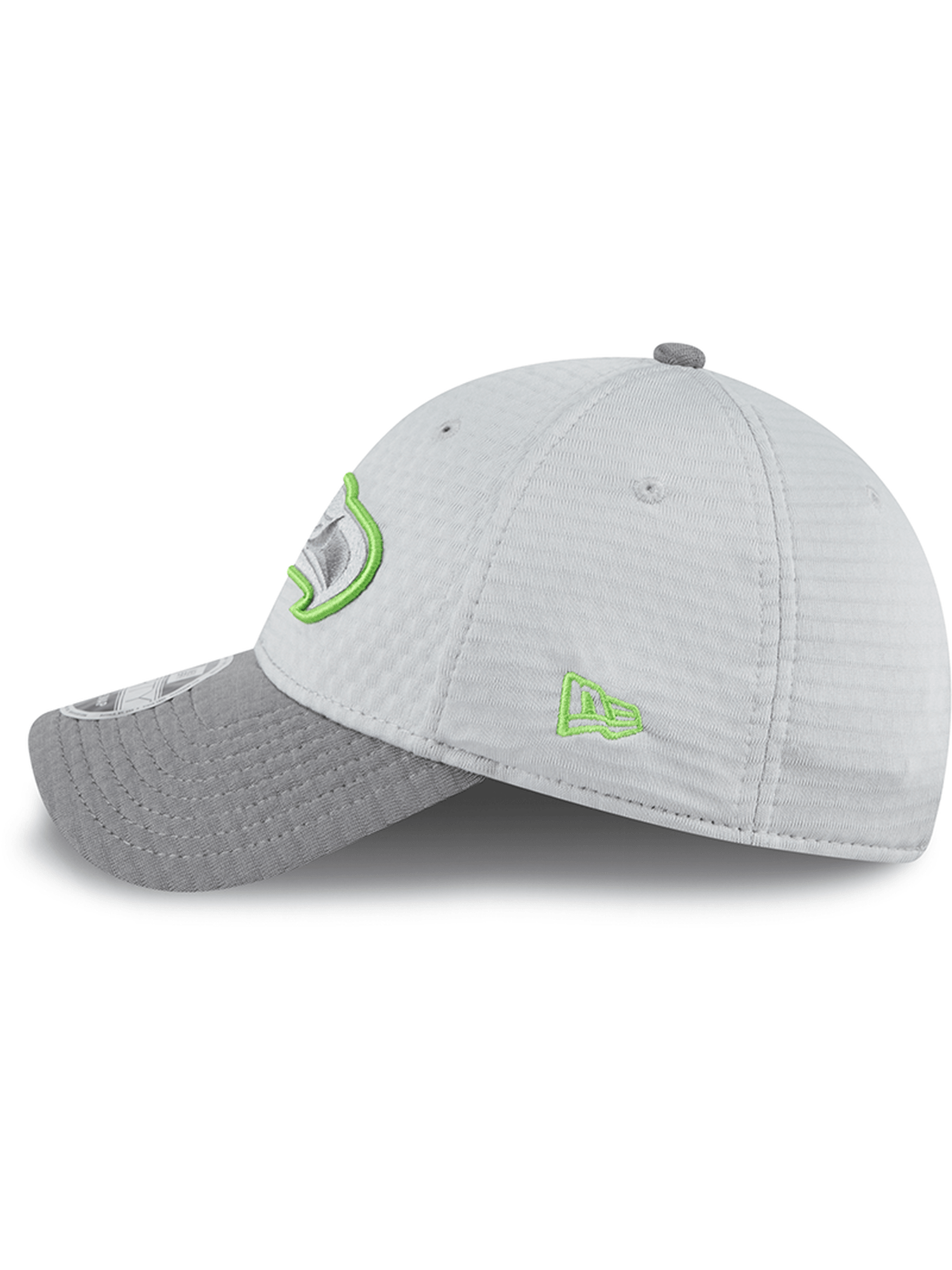 New Era Caps Seattle Seahawks New Era NFL 24 Training 9FORTY Stretch-Snapback Hat - Grey