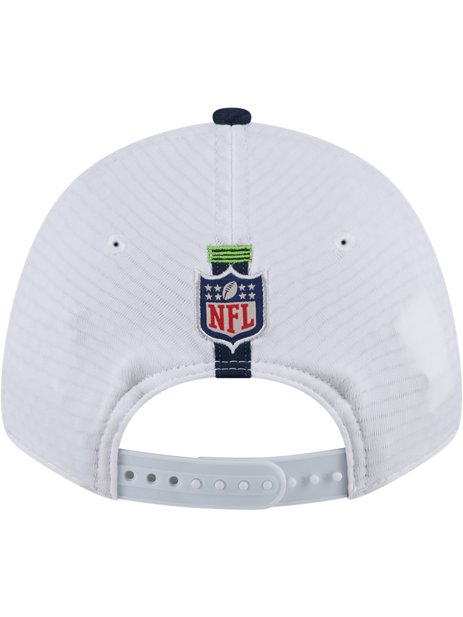 New Era Caps Seattle Seahawks New Era NFL 24 Training 9FORTY Stretch-Snapback Hat - White