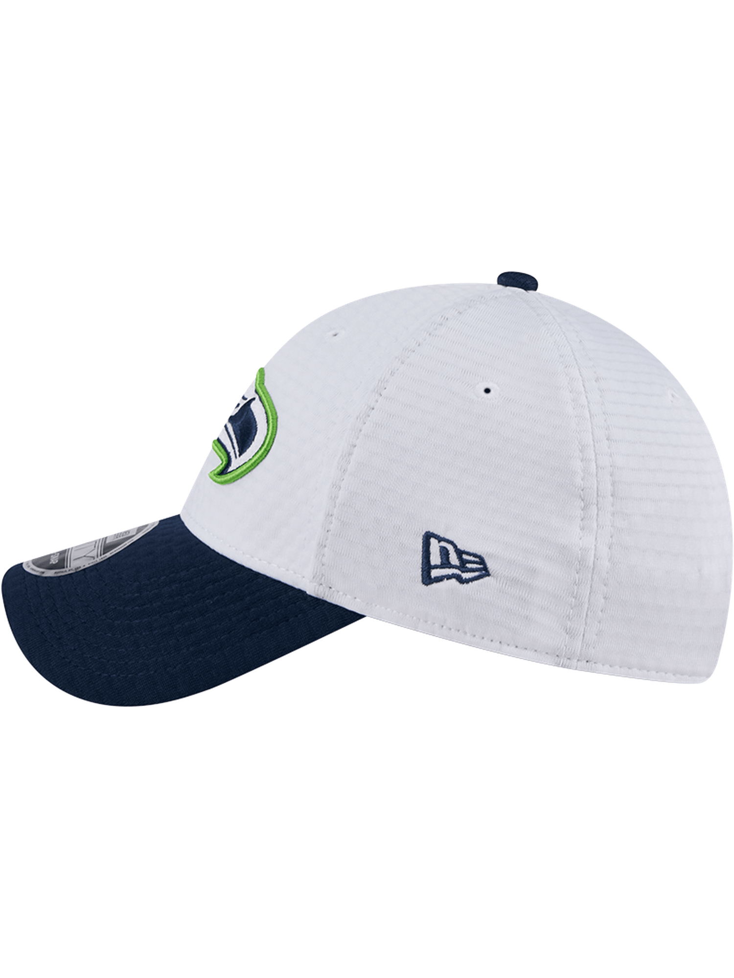 New Era Caps Seattle Seahawks New Era NFL 24 Training 9FORTY Stretch-Snapback Hat - White
