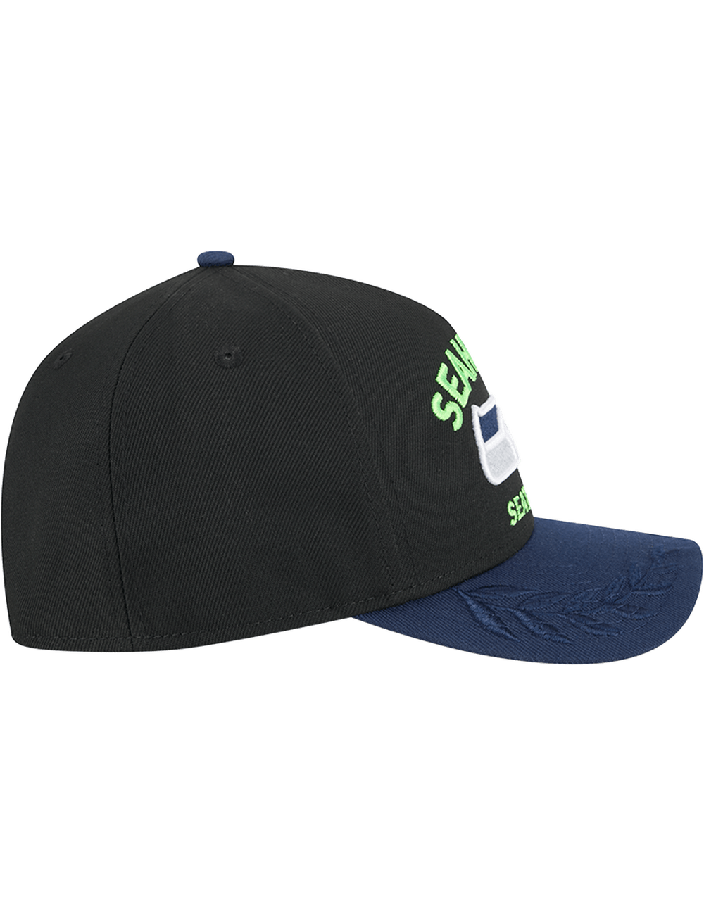 New Era Caps Seattle Seahawks New Era NFL 25 Draft 9FORTY M-Crown Snapback Hat - Black