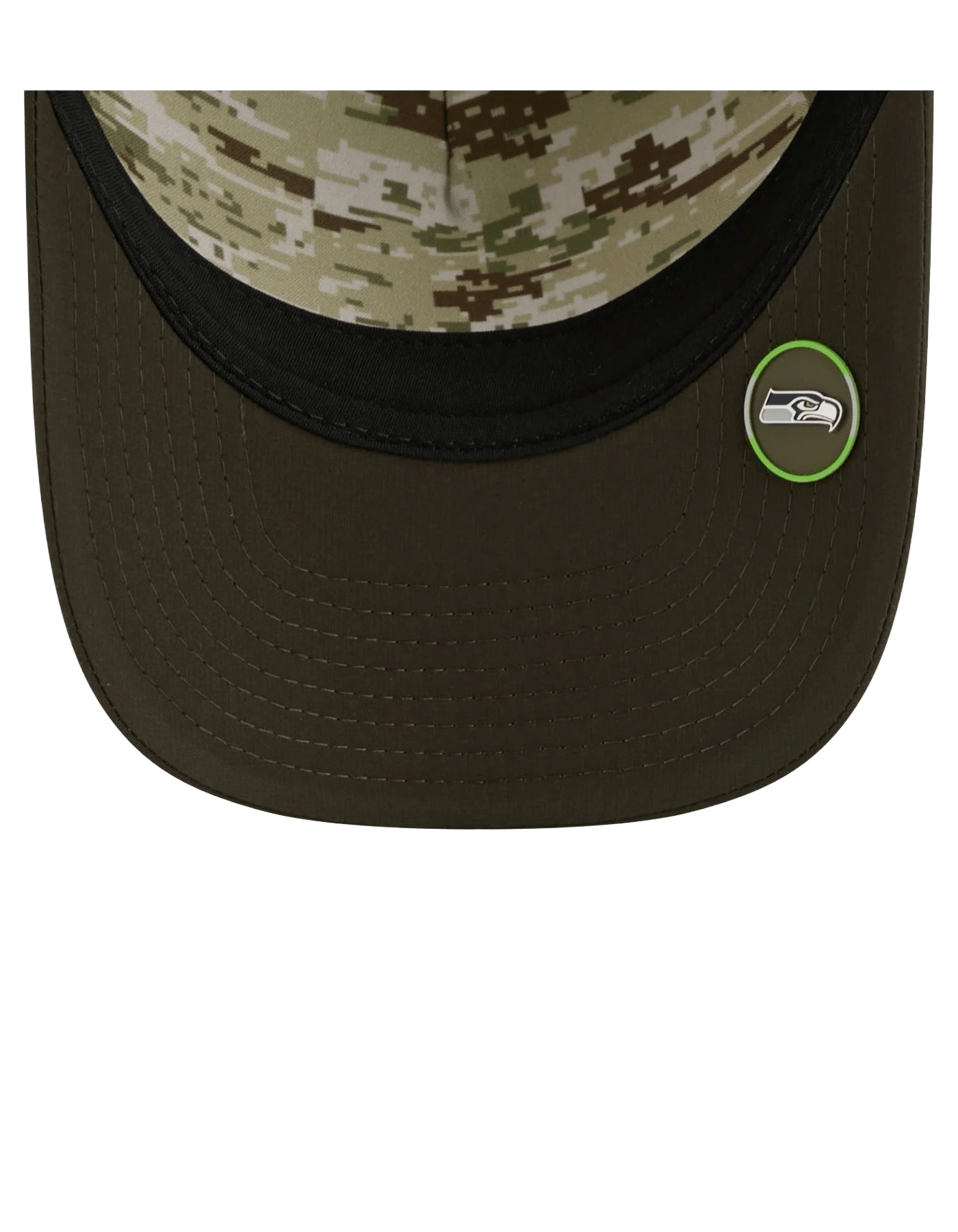 New Era Caps Seattle Seahawks New Era NFL 25 Salute To Service 9FORTY M-Crown Snapback Hat