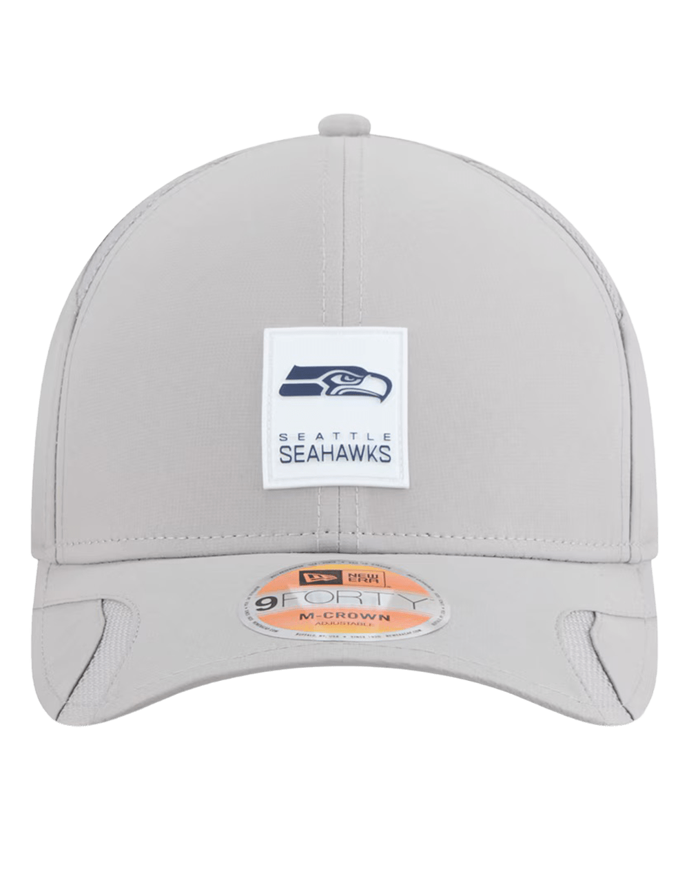 New Era Caps Seattle Seahawks New Era NFL 25 Sideline 9FORTY M-Crown Snapback Hat - Grey