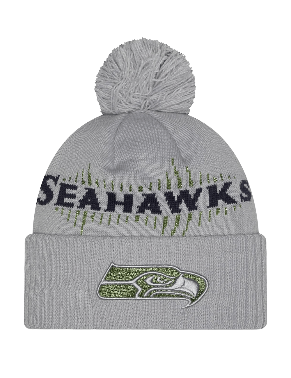 New Era Beanies Seattle Seahawks New Era NFL Rivalries Pom Knit Beanie