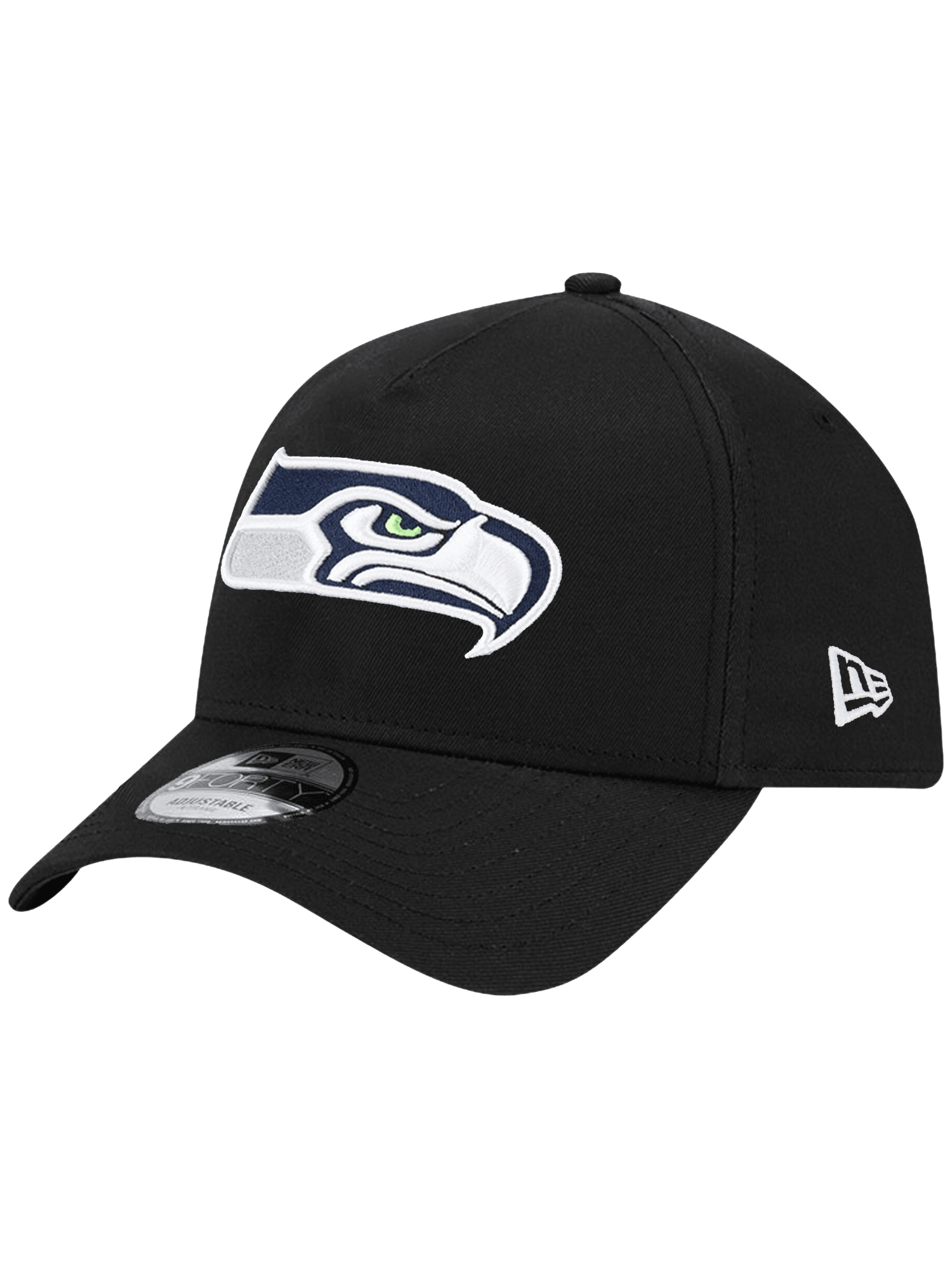 New Era Caps Seattle Seahawks New Era NFL Team 9FORTY A-Frame Snapback Hat - Black