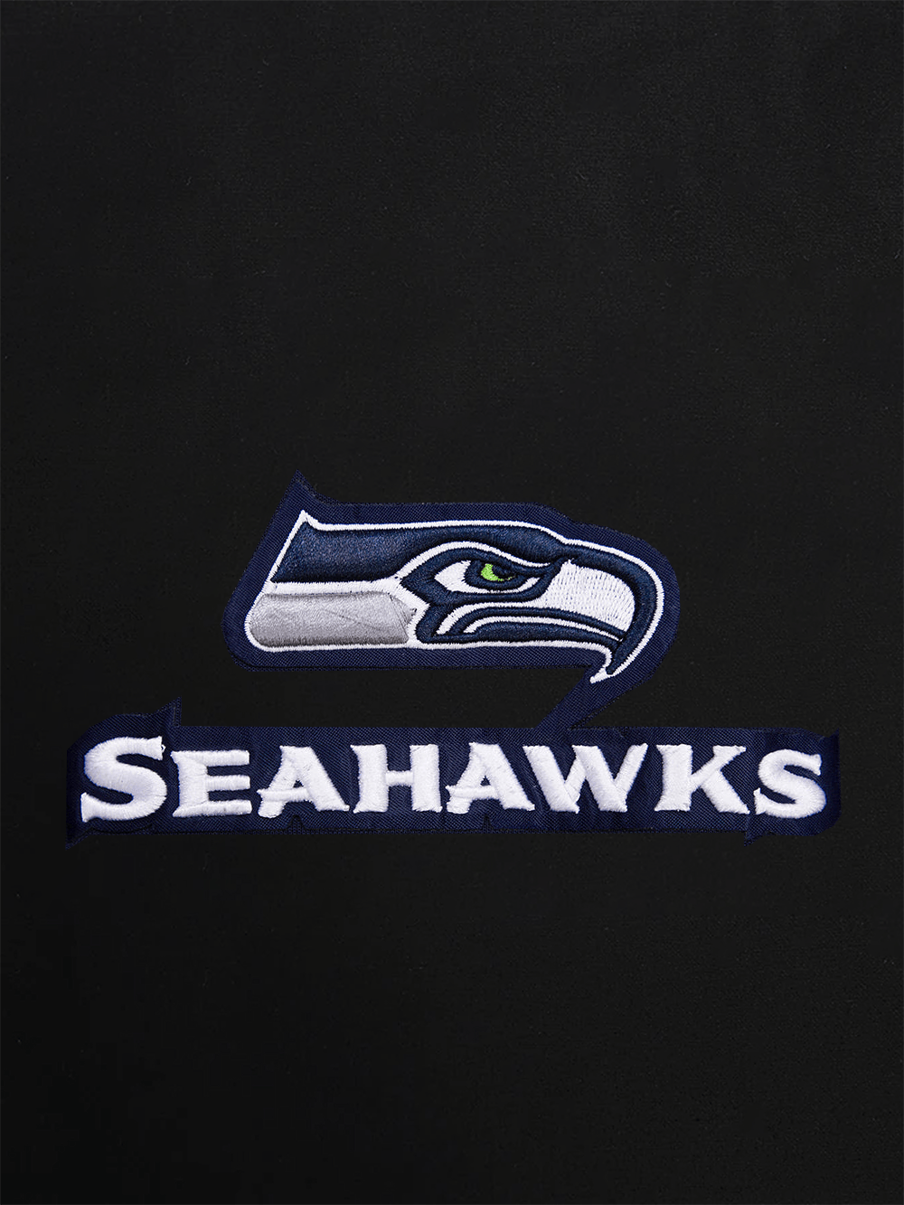 Pro Standard Jumpers Seattle Seahawks Pro Standard NFL Team Chenille Flex Hoodie Jumper - Black