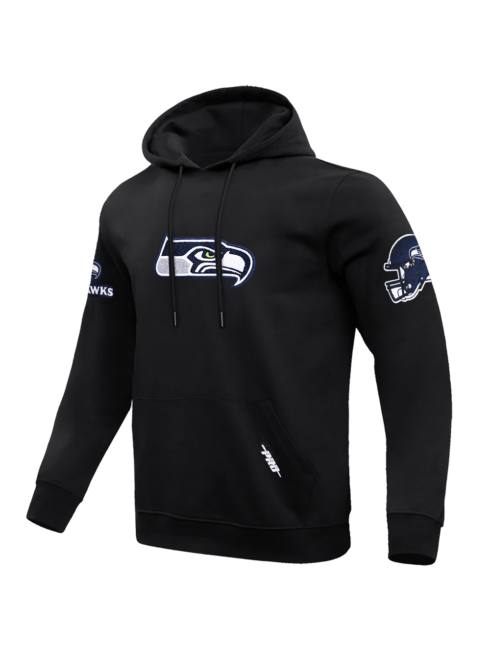 Pro Standard Jumpers Seattle Seahawks Pro Standard NFL Team Chenille Flex Hoodie Jumper - Black