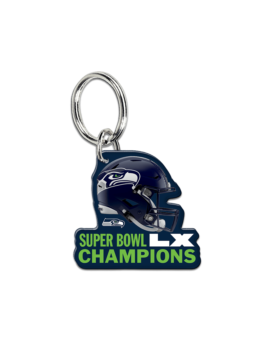 Wincraft Accessories Seattle Seahawks Wincraft NFL Super Bowl LX Champs Premium Acrylic Key Ring