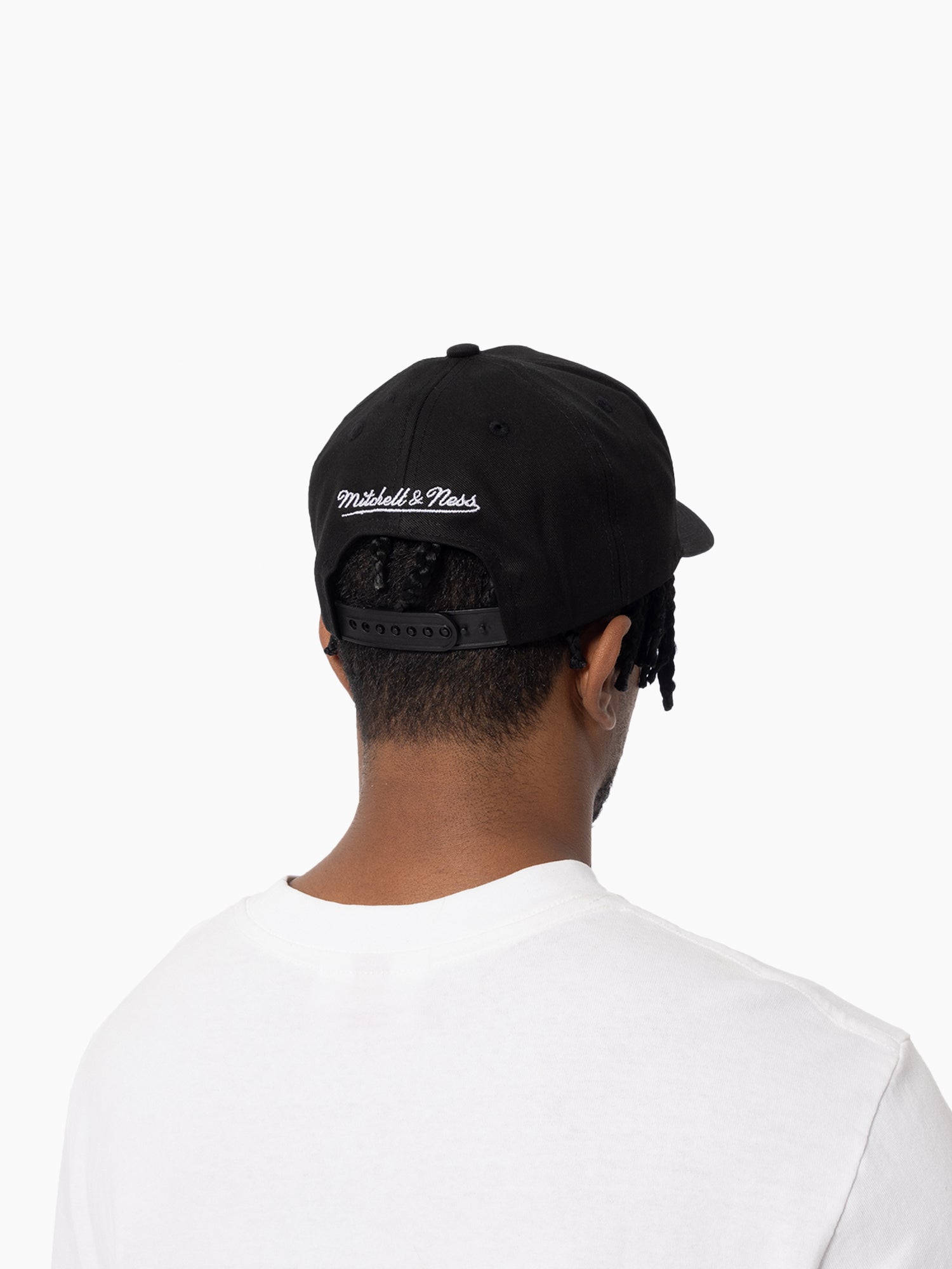 Mitchell And Ness Caps Seattle Supersonics Mitchell & Ness NBA HWC Pro Pinch Snapback Hat - Black