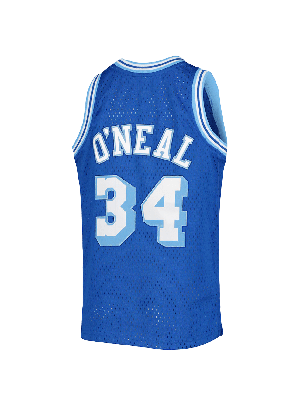 Mitchell And Ness Jerseys Shaquille O'Neal Los Angeles Lakers Mitchell & Ness NBA 96-97 Alt HWC Swingman Jersey - Blue