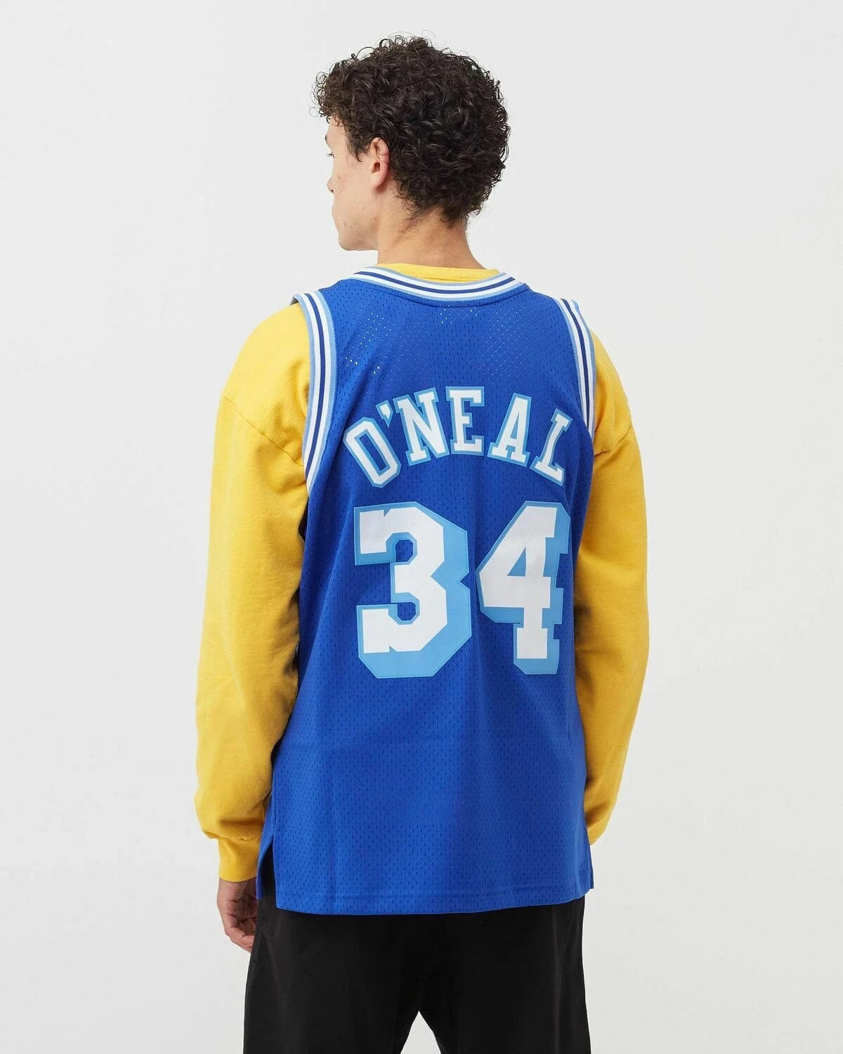 Mitchell And Ness Jerseys Shaquille O'Neal Los Angeles Lakers Mitchell & Ness NBA 96-97 Alt HWC Swingman Jersey - Blue