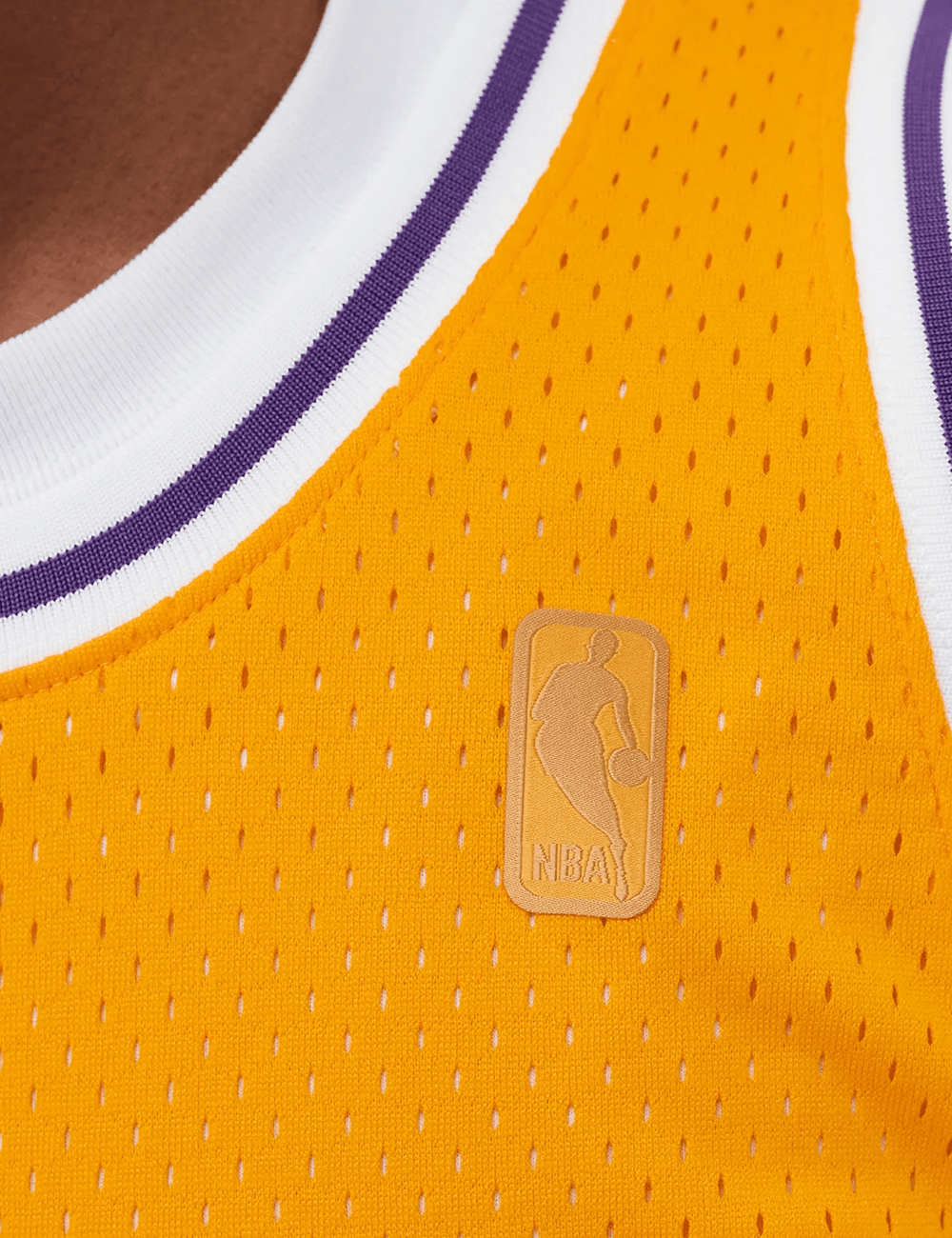 Mitchell And Ness Jerseys Shaquille O'Neal Los Angeles Lakers Mitchell & Ness NBA 96-97 Home HWC Swingman Jersey - Yellow