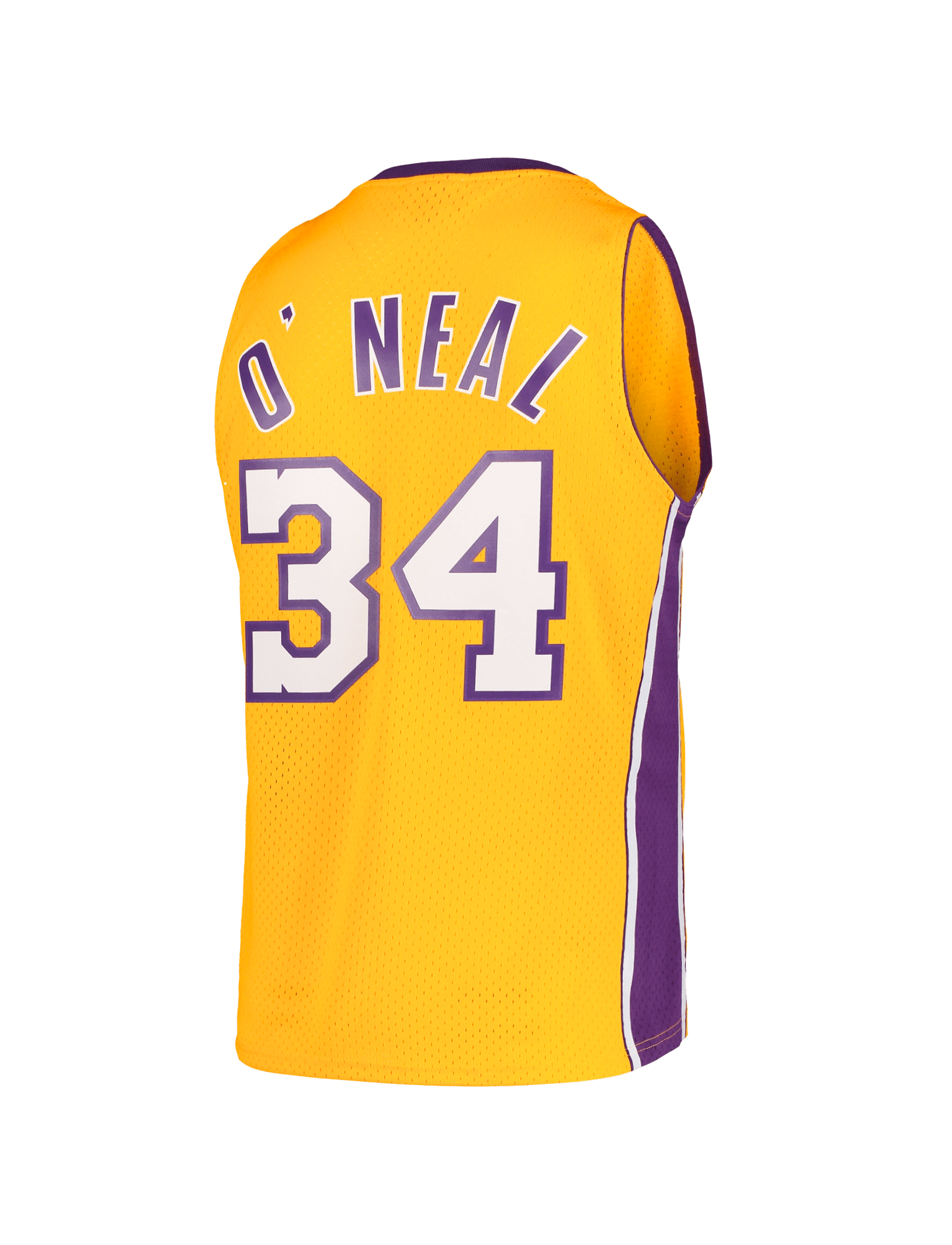 Mitchell And Ness Jerseys Shaquille O'Neal Los Angeles Lakers Mitchell & Ness NBA 99 Swingman Jersey - Gold