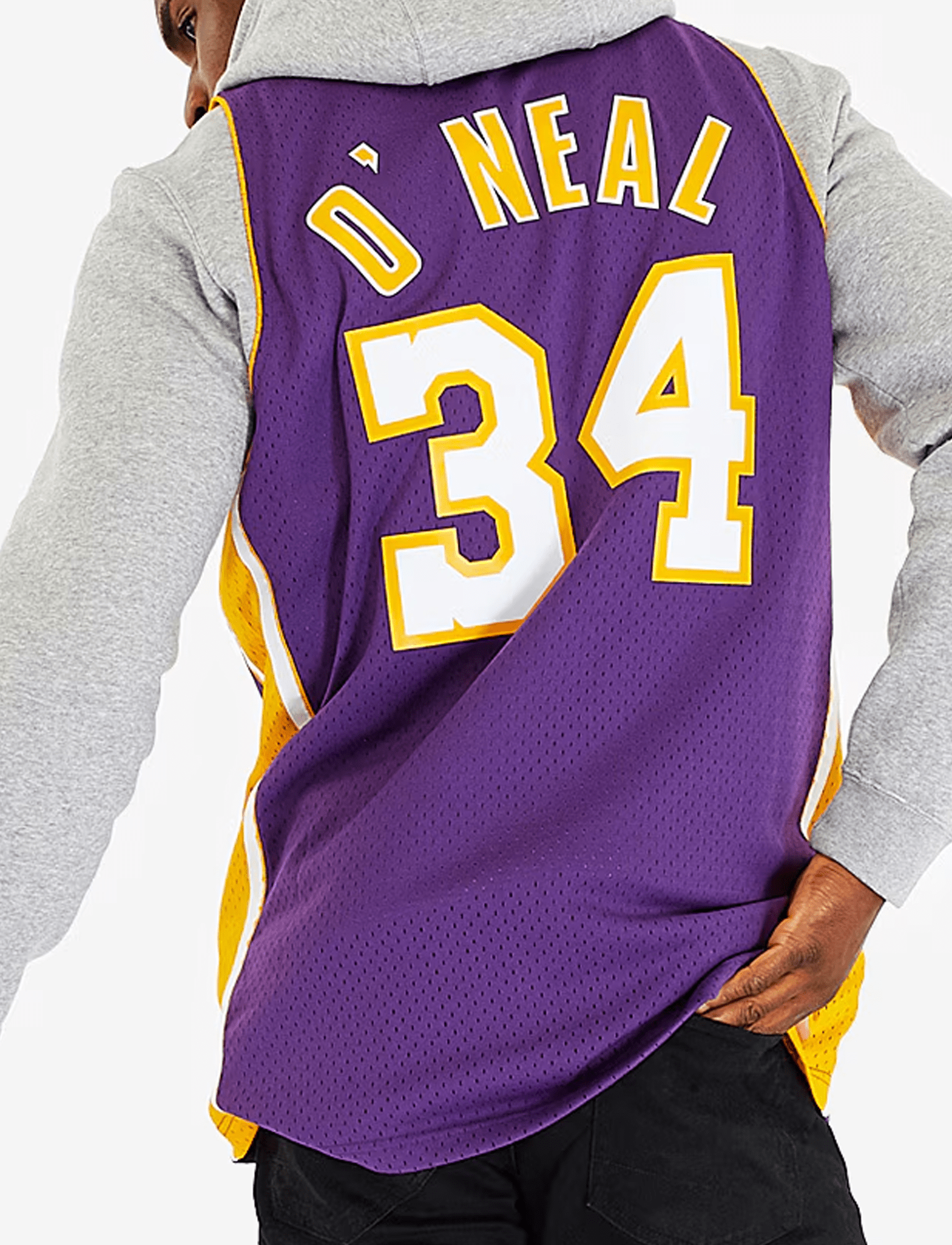 Mitchell And Ness Jerseys Shaquille O'Neal Los Angeles Lakers Mitchell & Ness NBA 99 Swingman Jersey - Purple