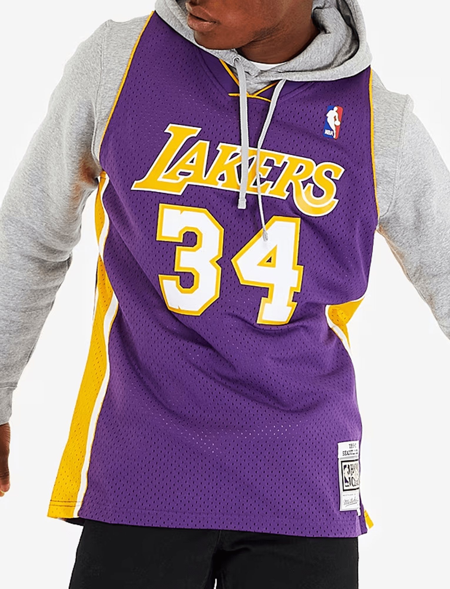 Mitchell And Ness Jerseys Shaquille O'Neal Los Angeles Lakers Mitchell & Ness NBA 99 Swingman Jersey - Purple