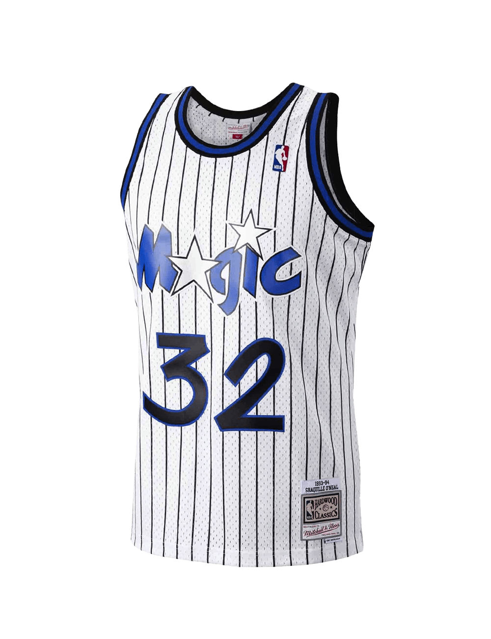 Mitchell And Ness Jerseys Shaquille O'Neal Orlando Magic Mitchell & Ness NBA 93-94 Home HWC Swingman Jersey - White