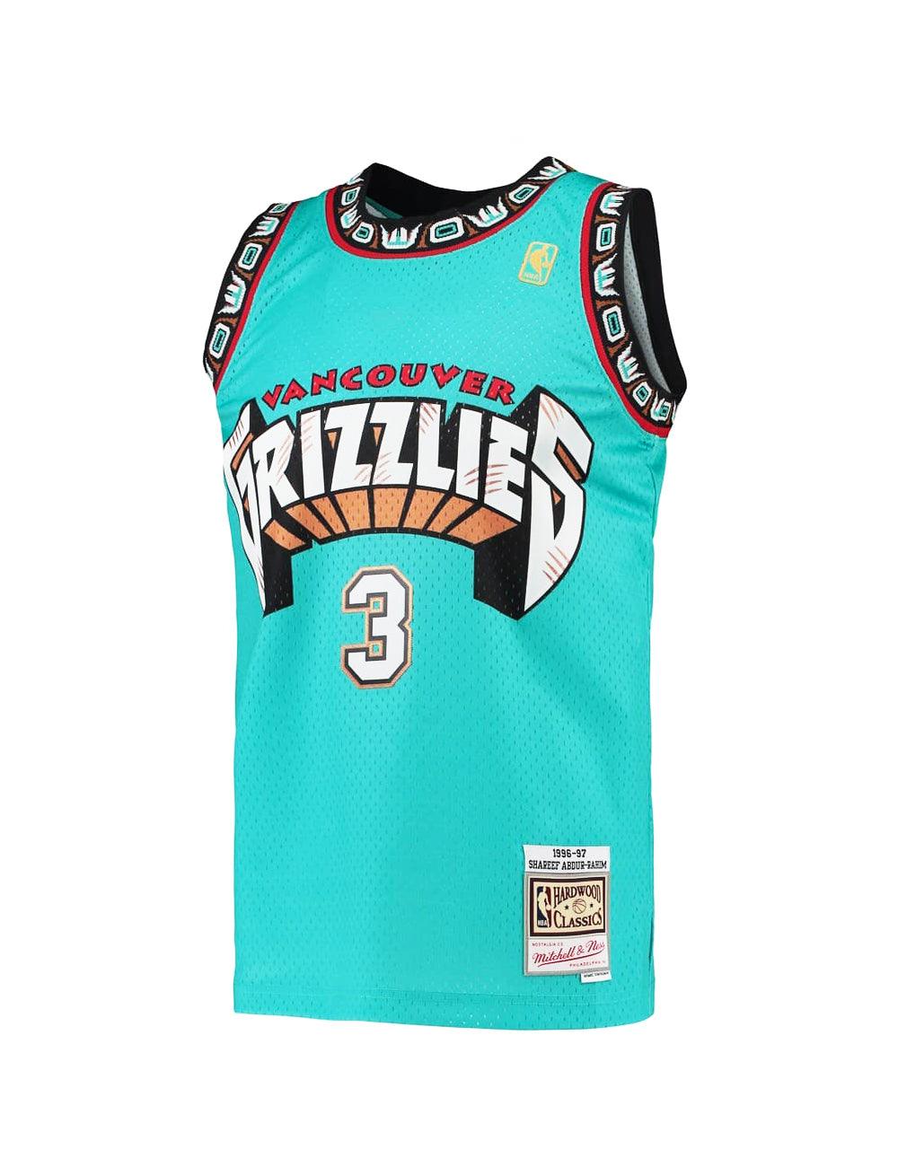 Mitchell And Ness Jerseys Shareef Abdur-Rahim Memphis Grizzlies Mitchell & Ness NBA 96-97 Swingman Jersey - Turqouise
