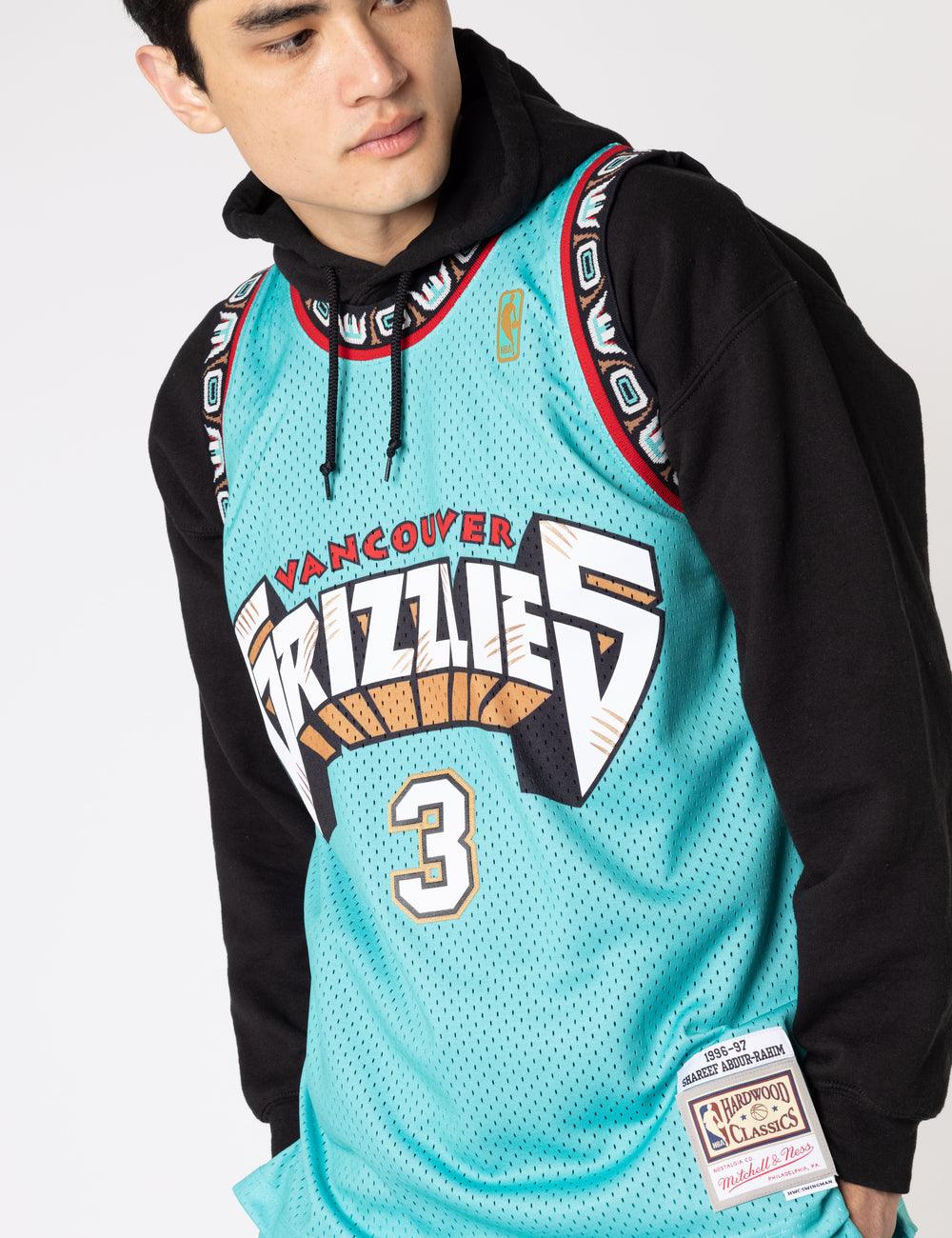 Mitchell And Ness Jerseys Shareef Abdur-Rahim Memphis Grizzlies Mitchell & Ness NBA 96-97 Swingman Jersey - Turqouise