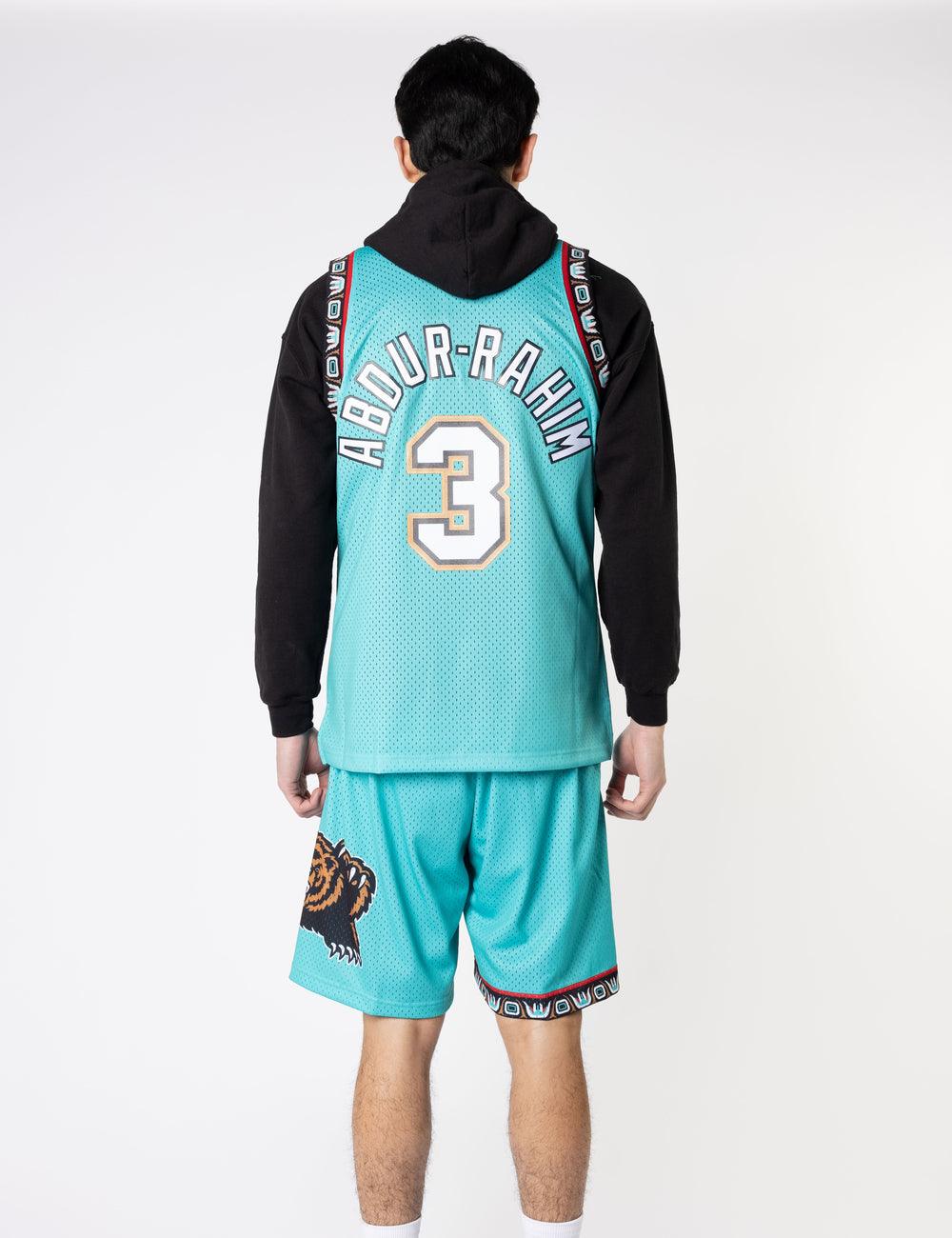 Mitchell And Ness Jerseys Shareef Abdur-Rahim Memphis Grizzlies Mitchell & Ness NBA 96-97 Swingman Jersey - Turqouise