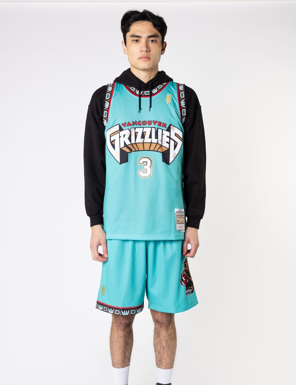 Mitchell And Ness Jerseys Shareef Abdur-Rahim Memphis Grizzlies Mitchell & Ness NBA 96-97 Swingman Jersey - Turqouise