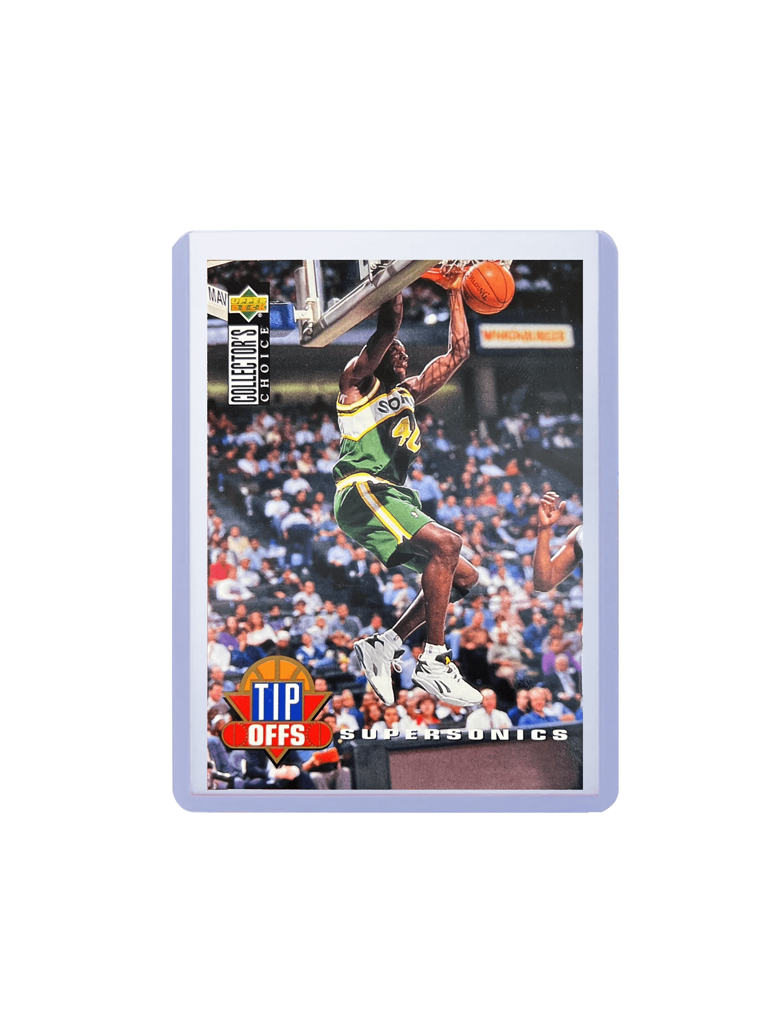 Upper Deck Cards Shawn Kemp Seattle Supersonics Upper Deck NBA 94-95 Tip Offs Card