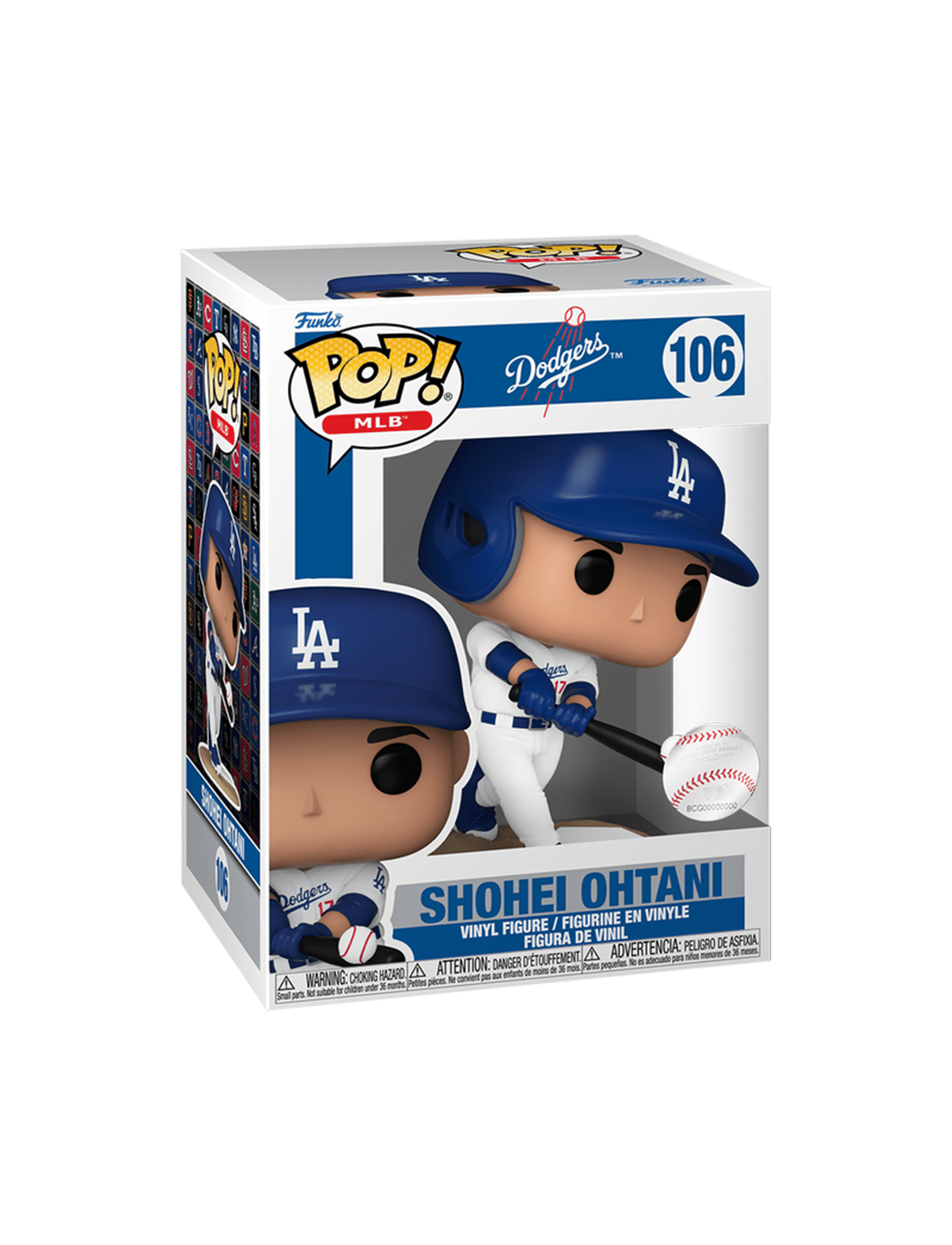 Funko Figures Shohei Ohtani Los Angeles Dodgers Funko MLB 106 Pop Vinyl Figure