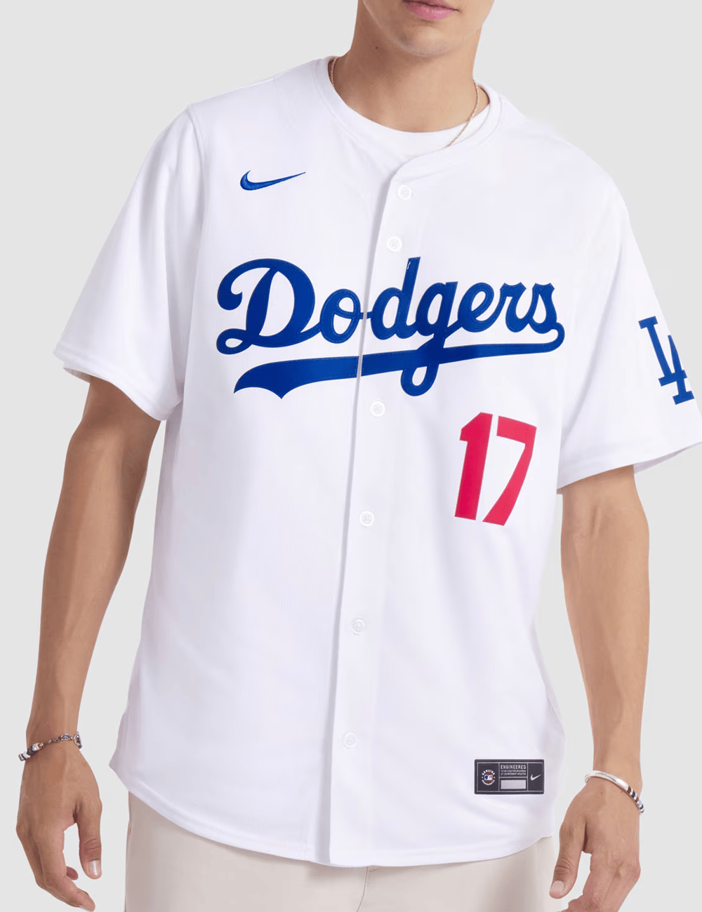 Nike Jerseys Shohei Ohtani Los Angeles Dodgers Nike MLB Home Limited Jersey - White