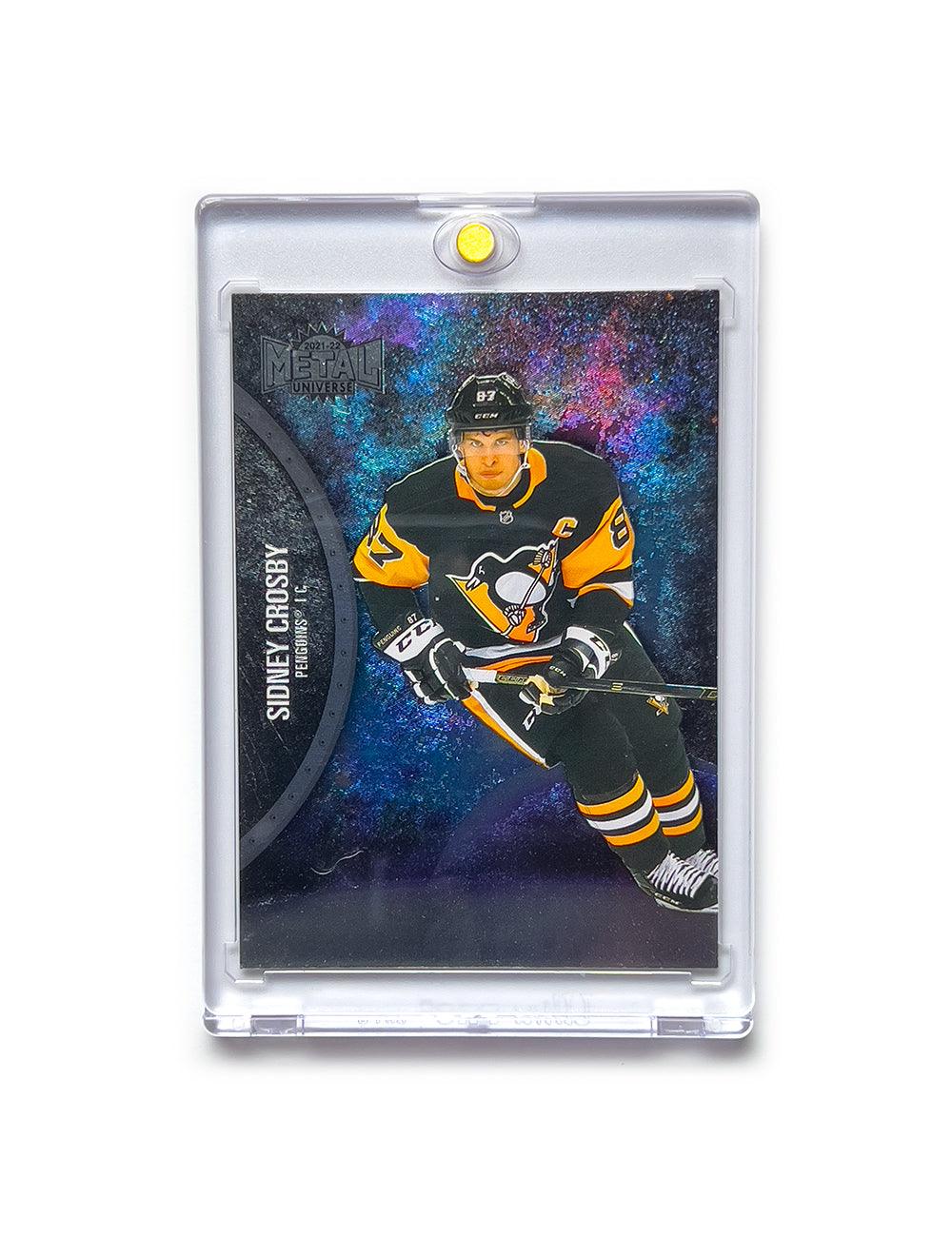Panini Cards Sidney Crosby Pittsburgh Penguins NHL Skybox 21-22 Metal Universe Card
