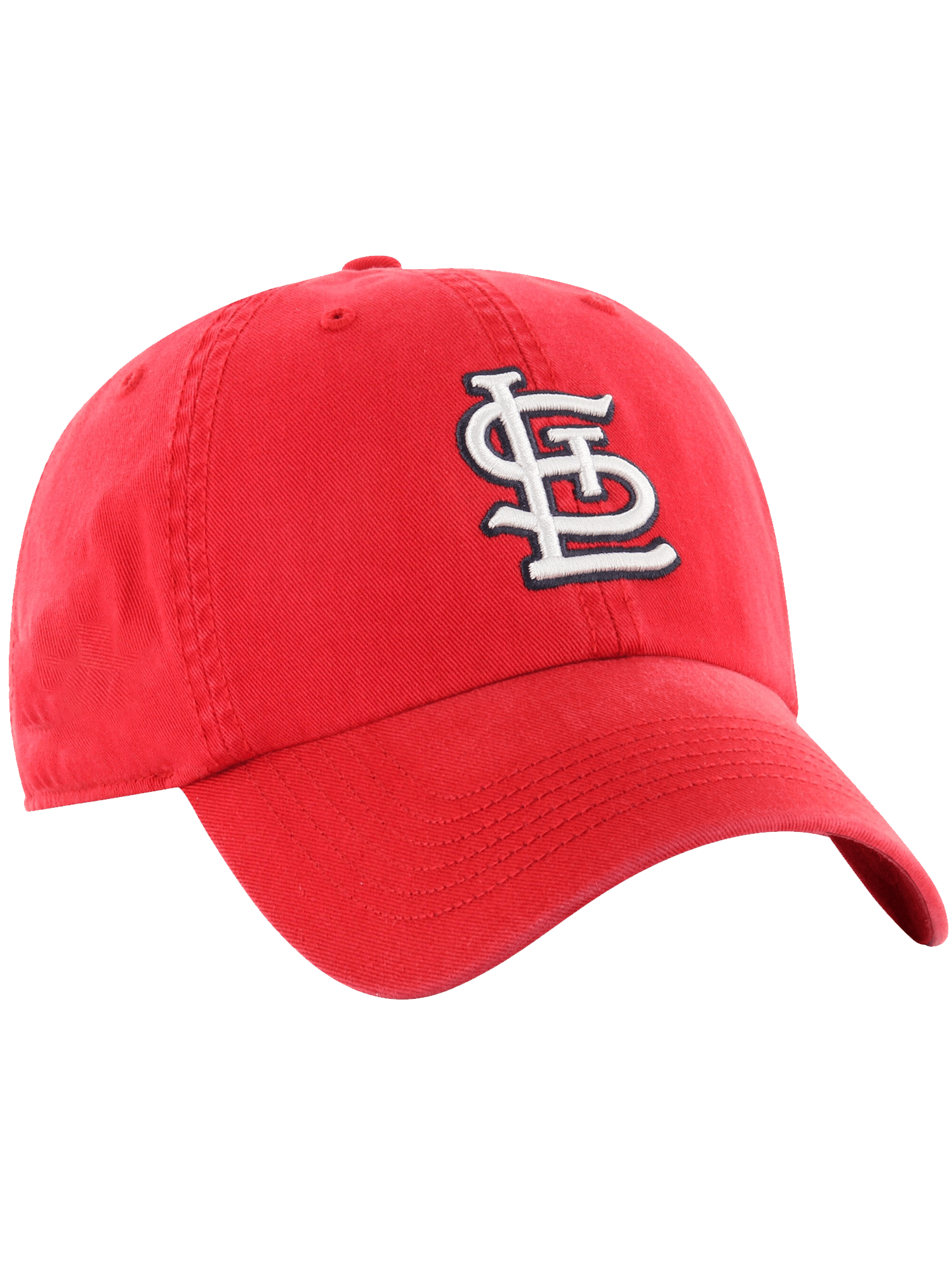 47 Brand Caps St Louis Cardinals '47 MLB Team Clean Up Strapback Hat - Red