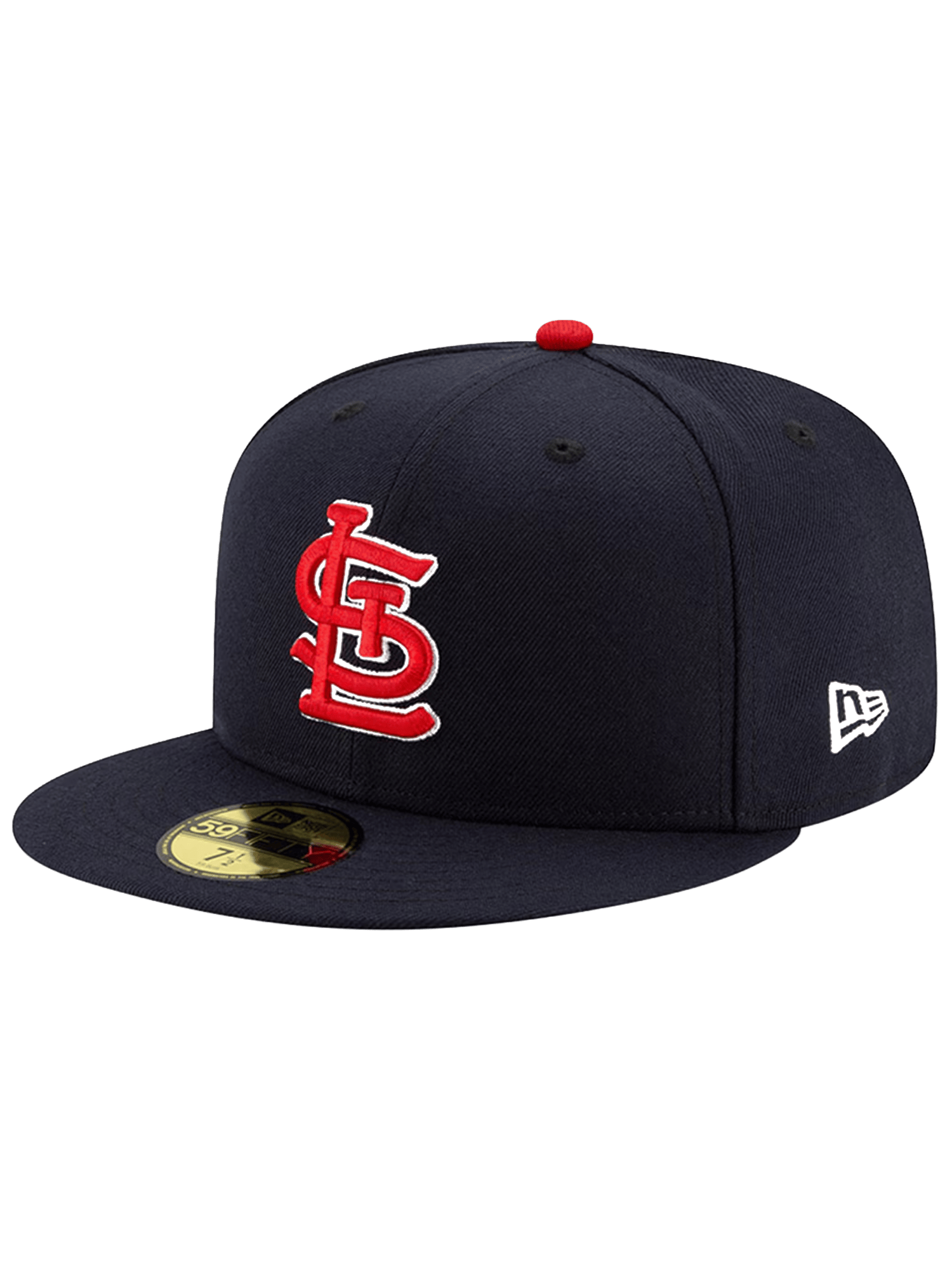 New Era Caps St Louis Cardinals New Era MLB Alt AC On-Field 59FIFTY Fitted Hat - Navy