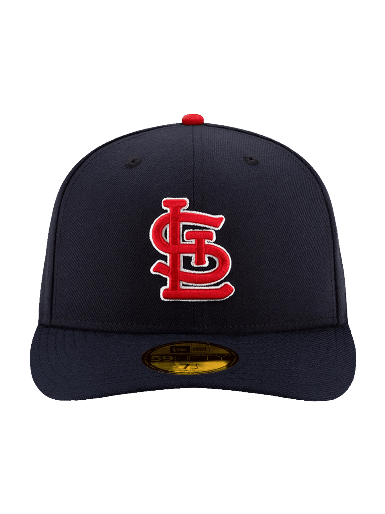 New Era Caps St Louis Cardinals New Era MLB Alt AC On-Field Pre-Curved 59FIFTY Fitted Hat - Navy