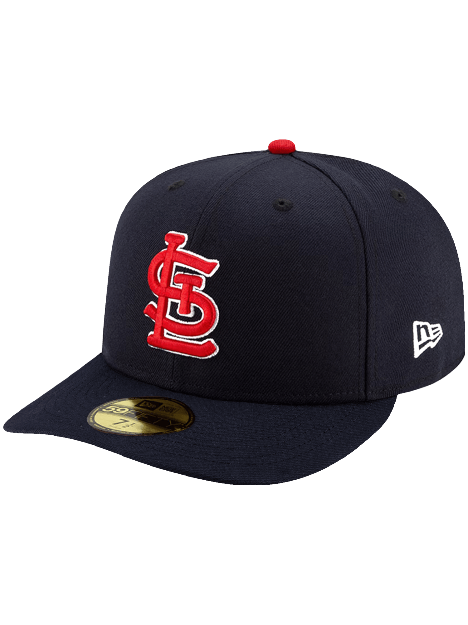 New Era Caps St Louis Cardinals New Era MLB Alt AC On-Field Pre-Curved 59FIFTY Fitted Hat - Navy