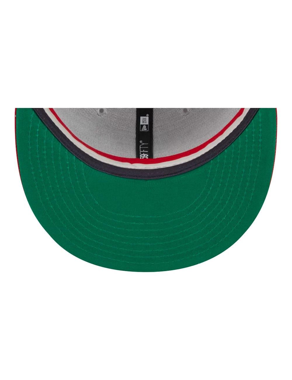 New Era Caps St Louis Cardinals New Era MLB Retro Script 59FIFTY Fitted Hat - Grey