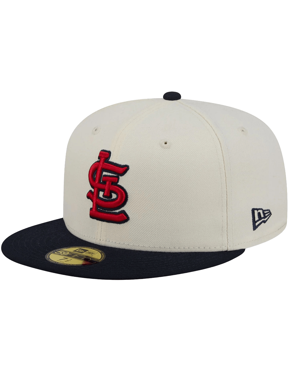 New Era Caps St Louis Cardinals New Era MLB Team 2 Tone 59FIFTY Fitted Hat - Chrome