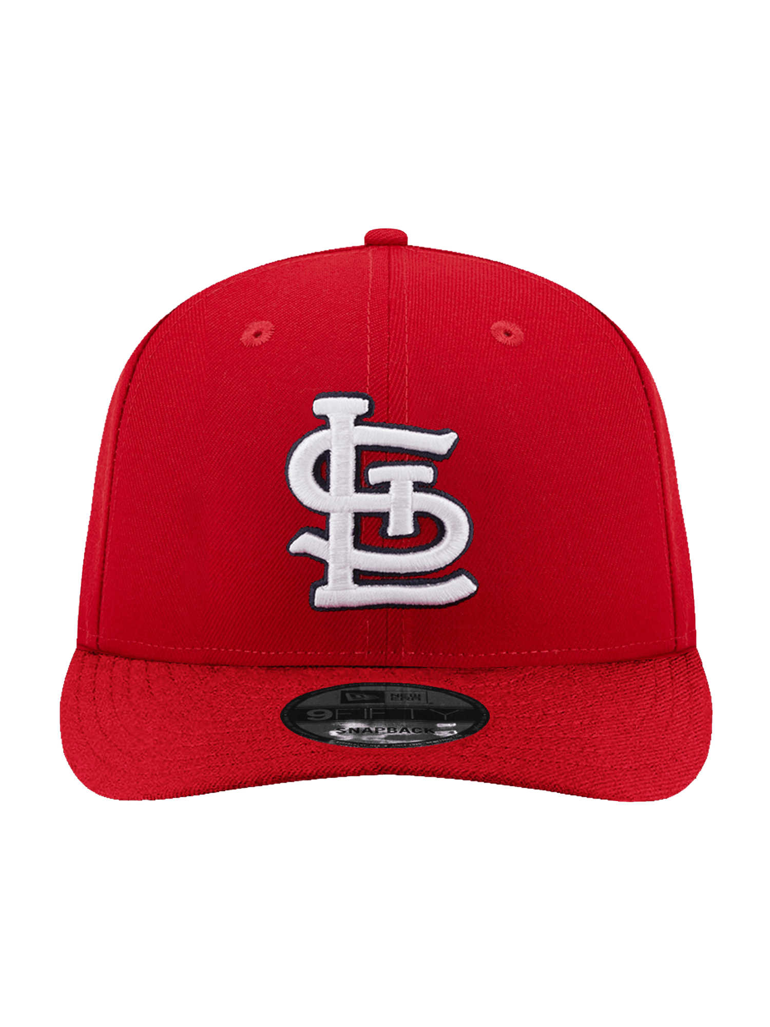 New Era Caps OSFA St Louis Cardinals New Era MLB Team 9FIFTY Pre-Curved Snapback Hat - Red