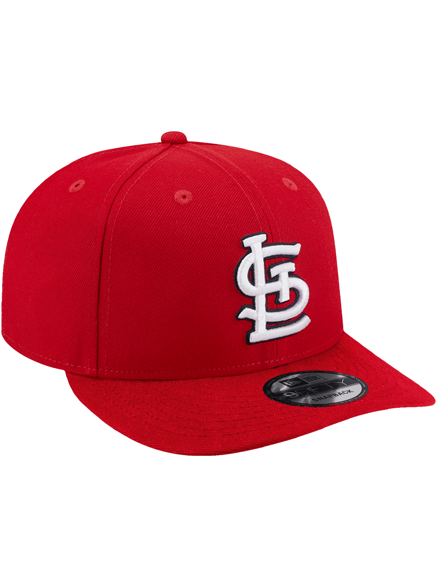 New Era Caps OSFA St Louis Cardinals New Era MLB Team 9FIFTY Pre-Curved Snapback Hat - Red