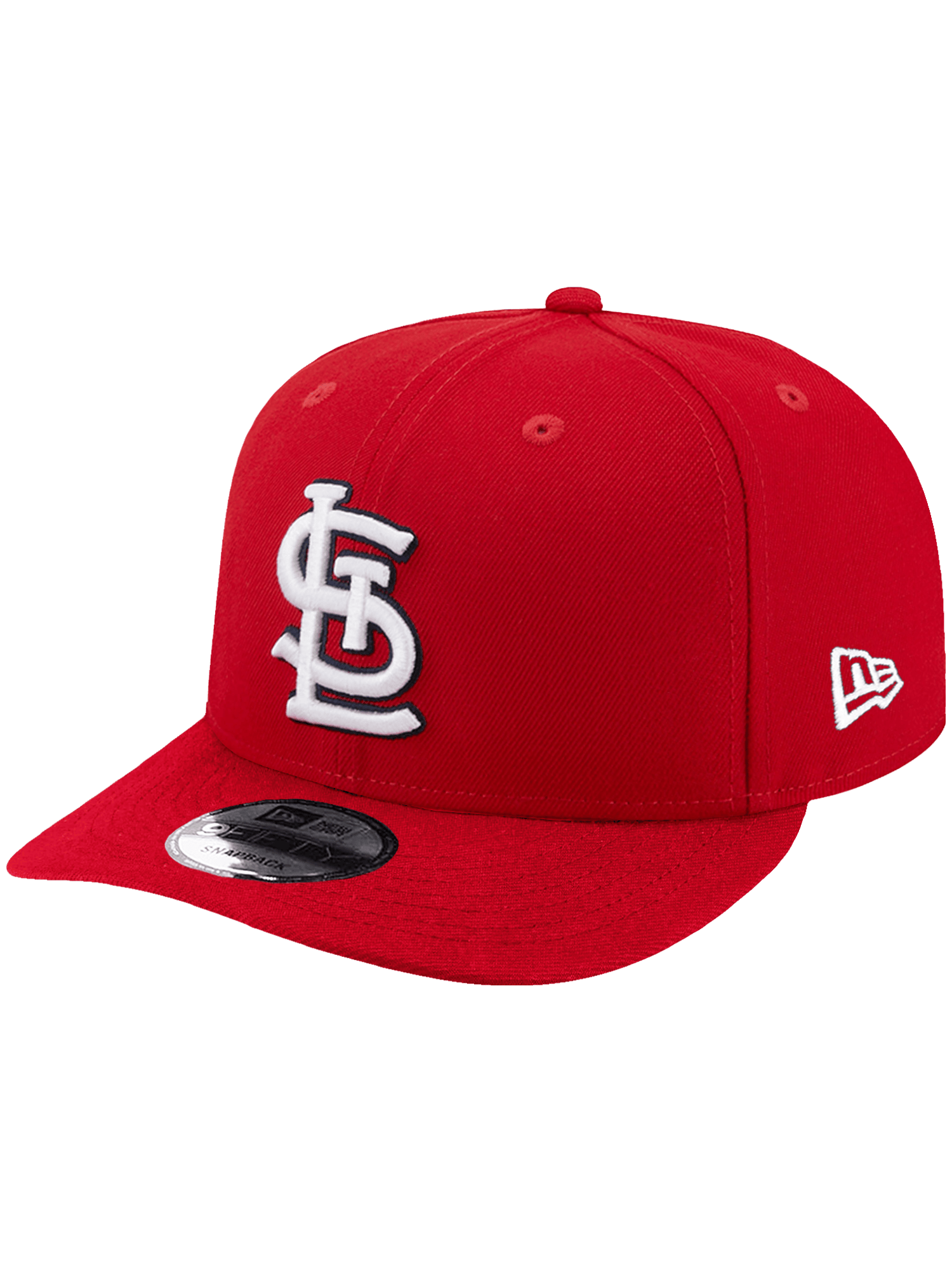New Era Caps OSFA St Louis Cardinals New Era MLB Team 9FIFTY Pre-Curved Snapback Hat - Red