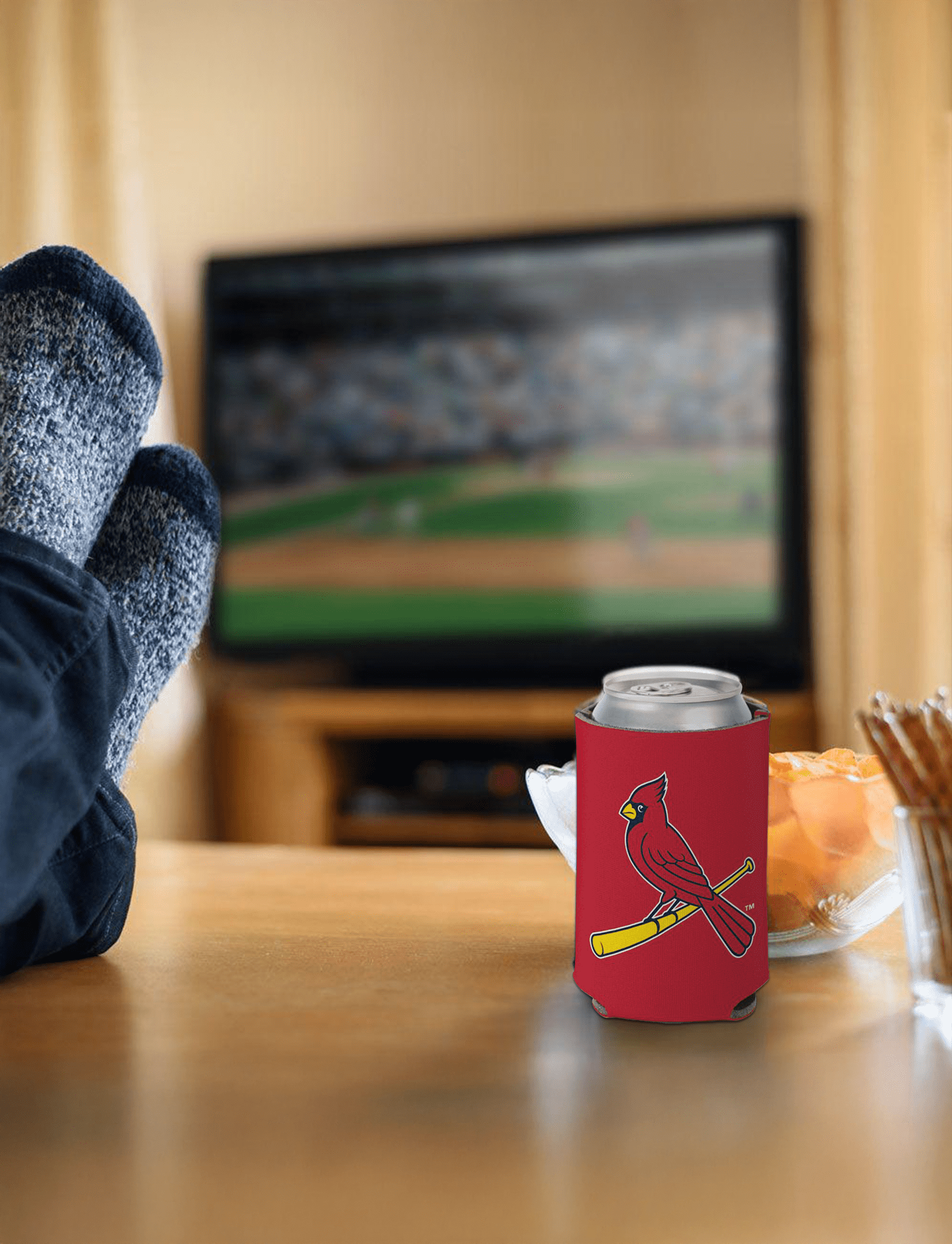 Wincraft Accessories St Louis Cardinals Wincraft MLB Double Sided Can Cooler/Stubby Holder