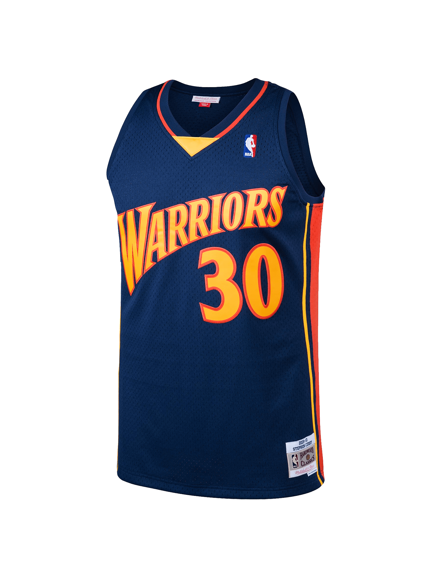 Mitchell And Ness Jerseys Steph Curry Golden State Warriors Mitchell & Ness NBA 09 Road HWC Swingman Jersey - Navy