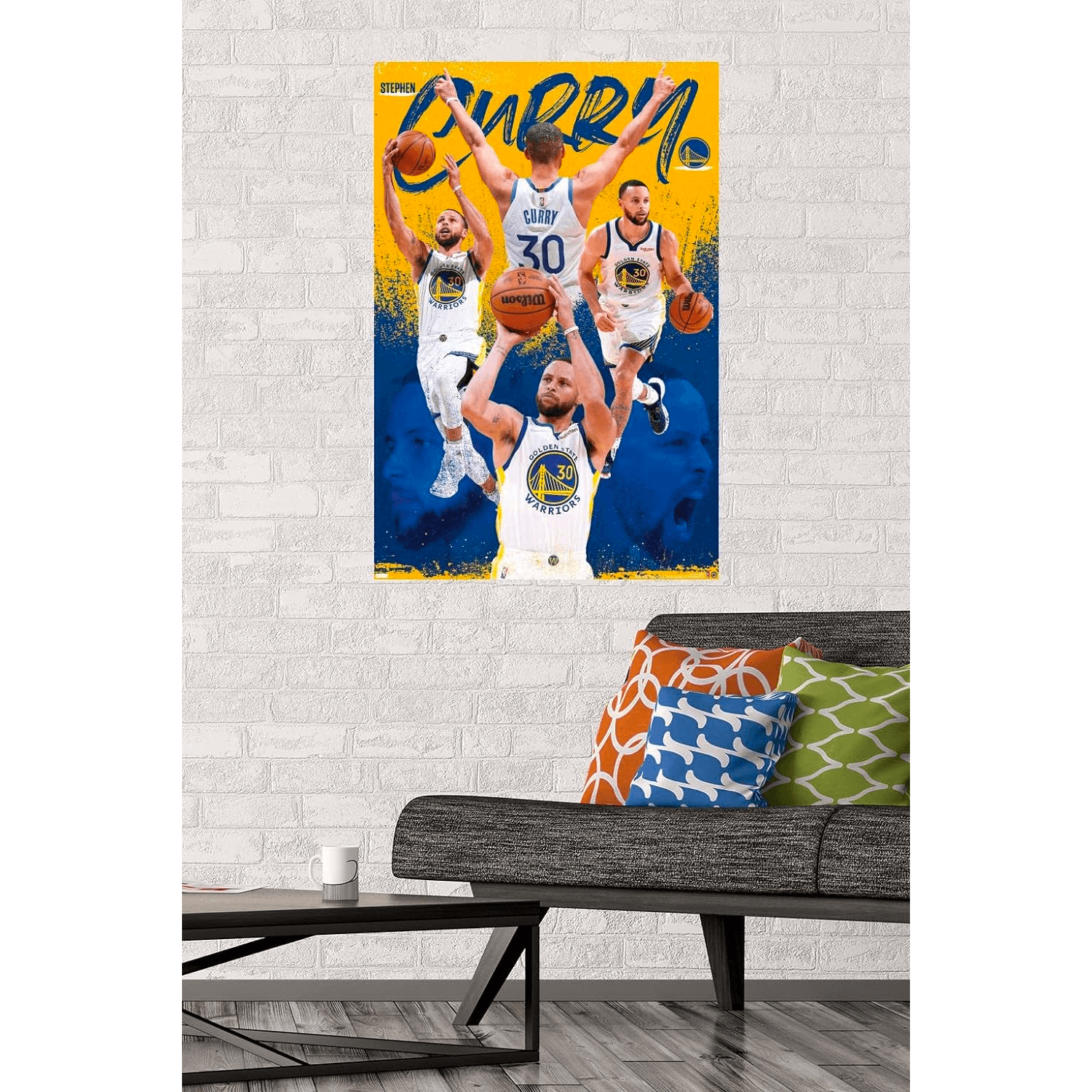 Trends International Posters Steph Curry Golden State Warriors Trends NBA 61 x 91.5cm Montage Poster
