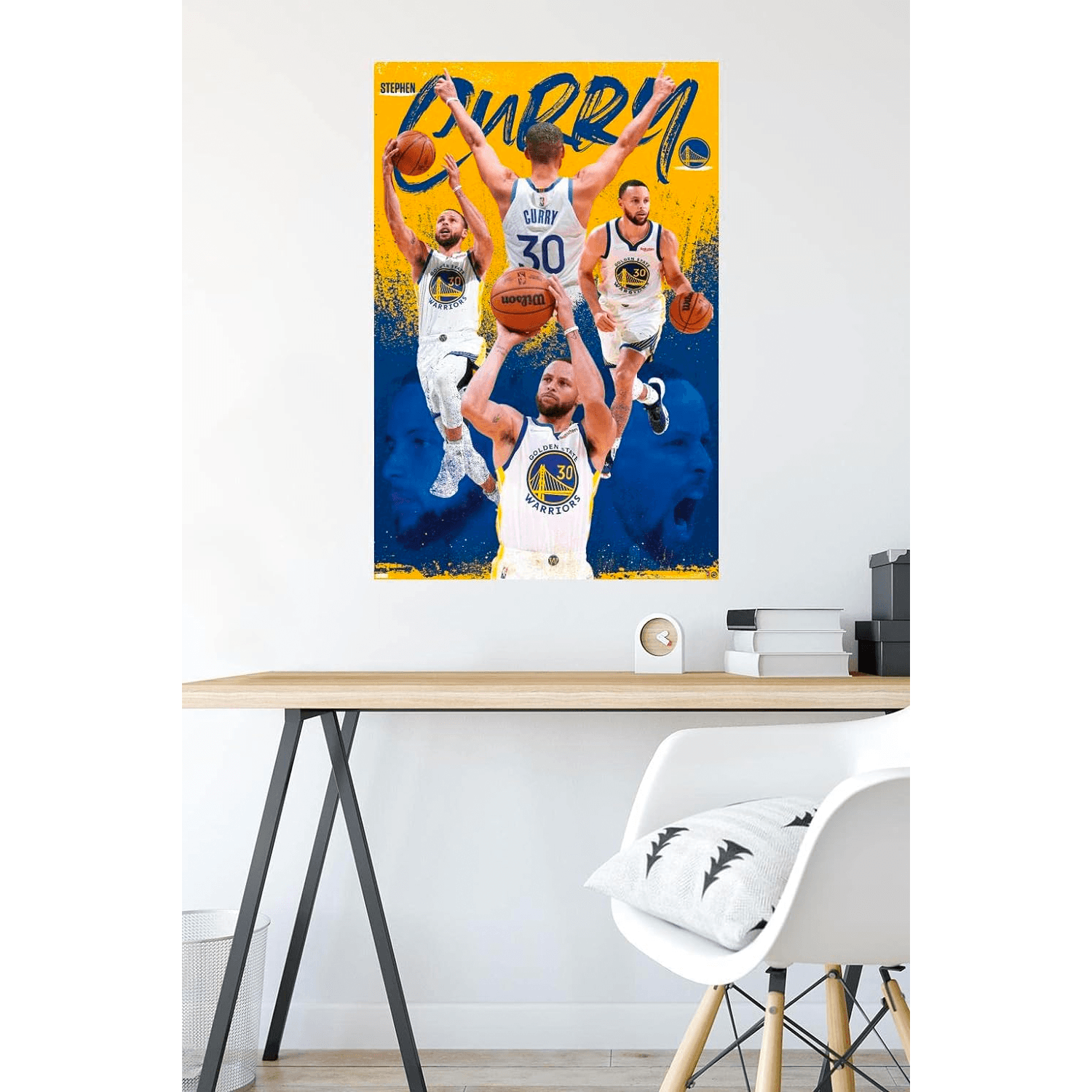 Trends International Posters Steph Curry Golden State Warriors Trends NBA 61 x 91.5cm Montage Poster