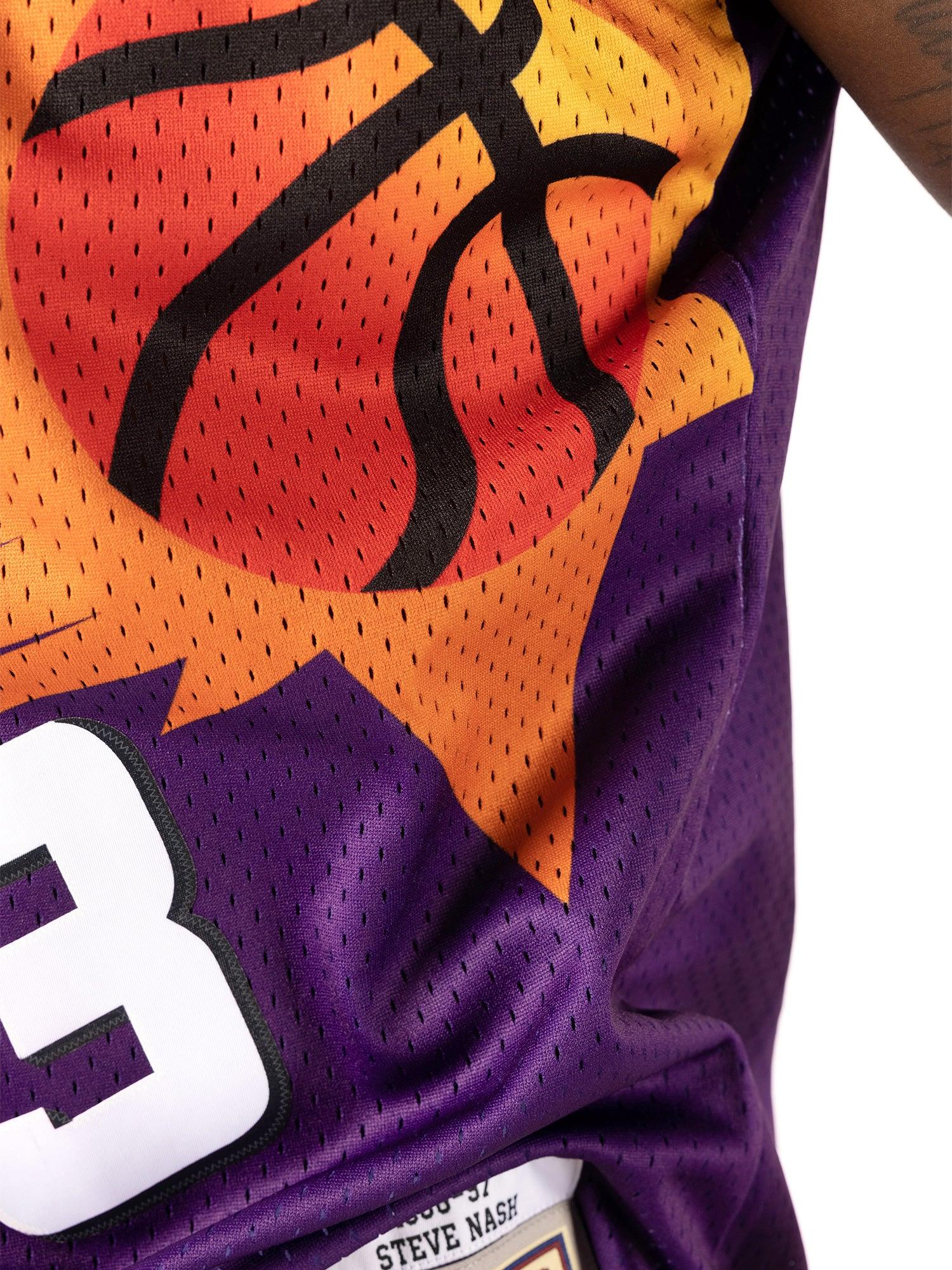 Mitchell And Ness Jerseys Steve Nash Phoenix Suns Mitchell & Ness NBA 96-97 Swingman Jersey - Purple