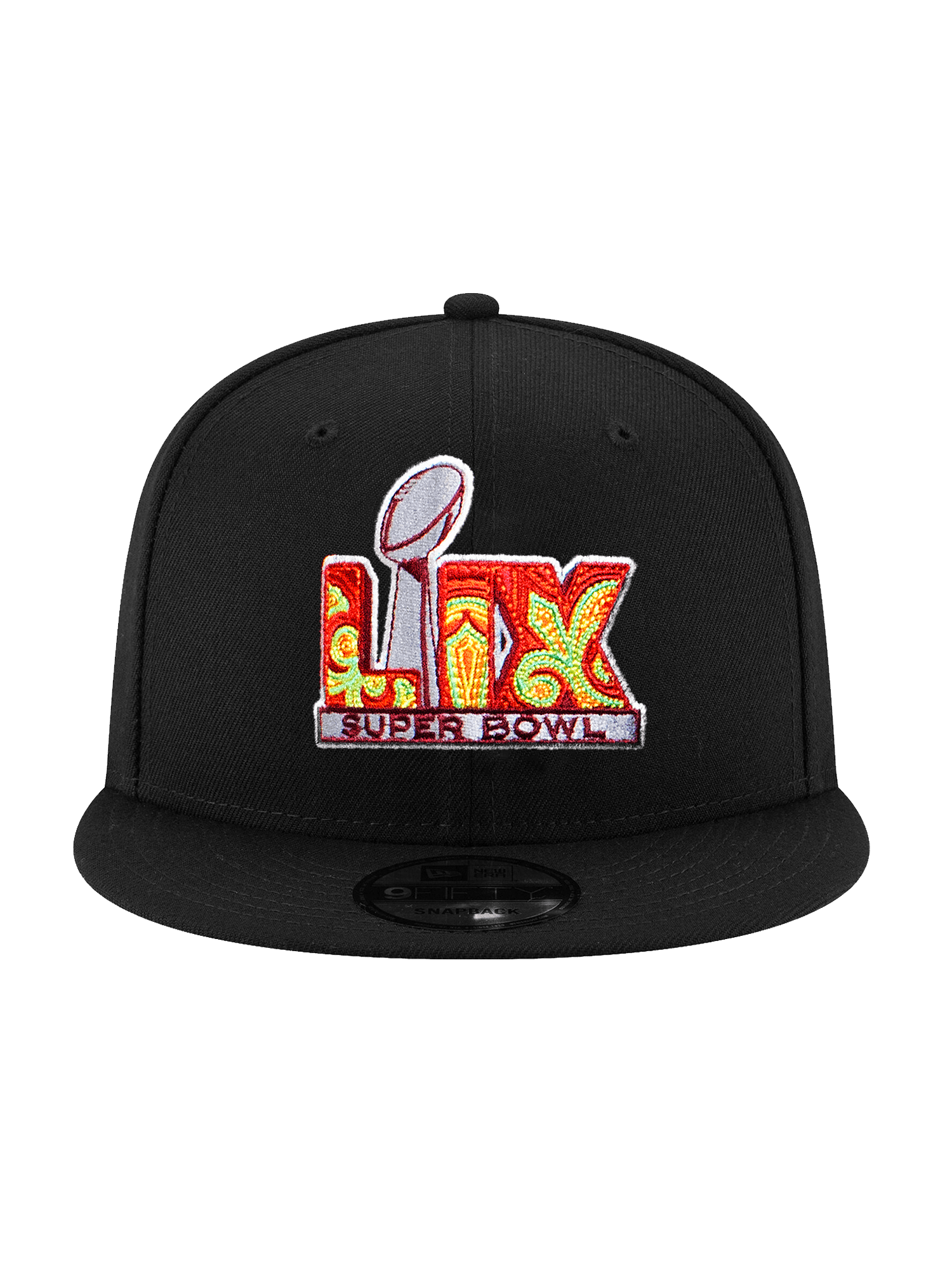 New Era Caps Super Bowl LIX New Era NFL Logo 9FIFTY Snapback Hat - Black