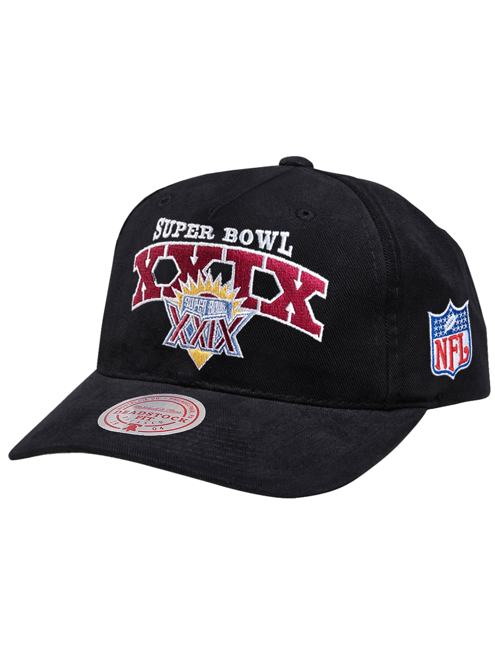 Mitchell And Ness Caps Super Bowl XXIX Mitchell & Ness NFL Origins Deadstock Snapback Hat - Black