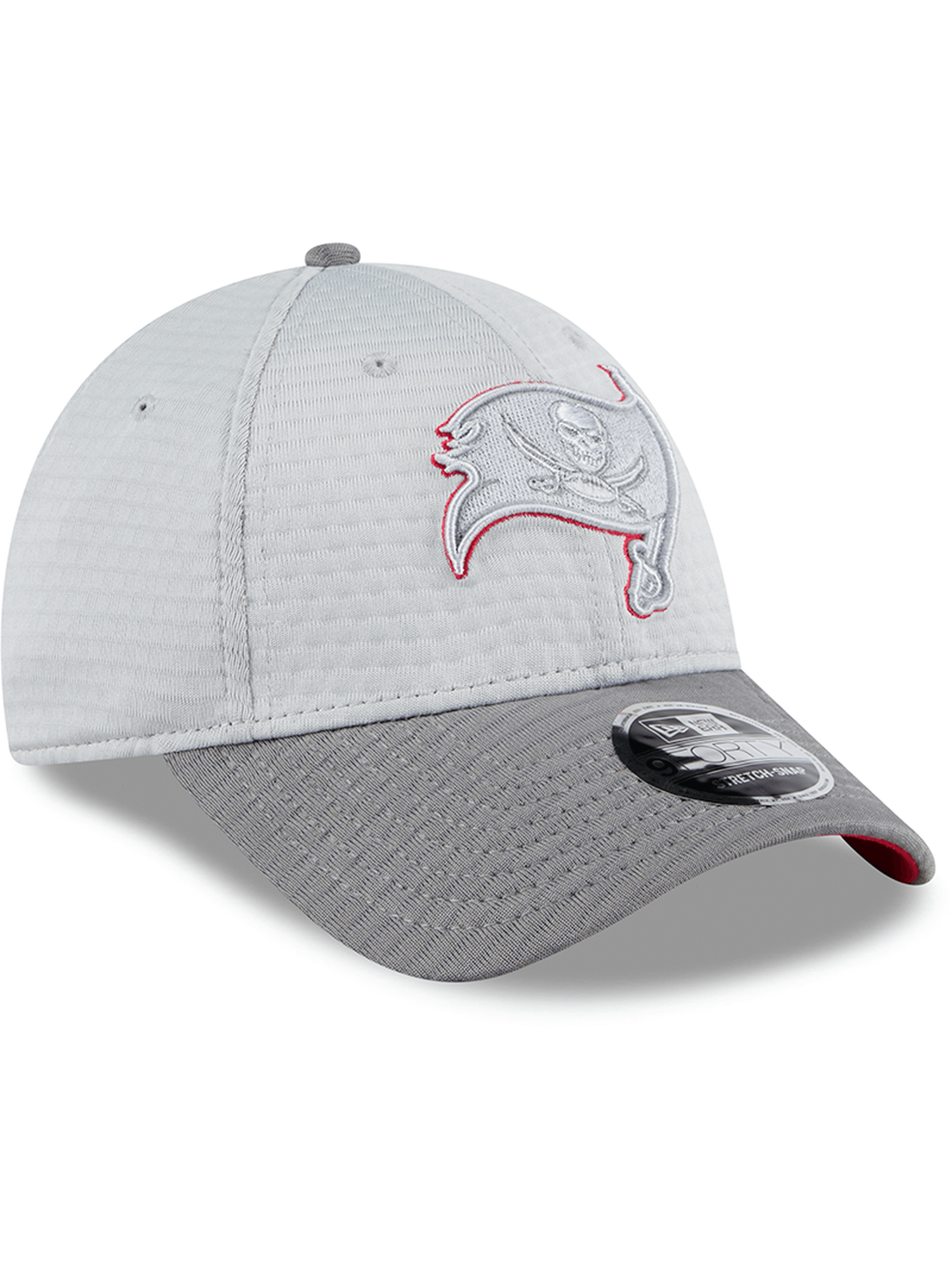 New Era Caps Tampa Bay Buccaneers New Era NFL 24 Training 9FORTY Stretch-Snapback Hat - Grey