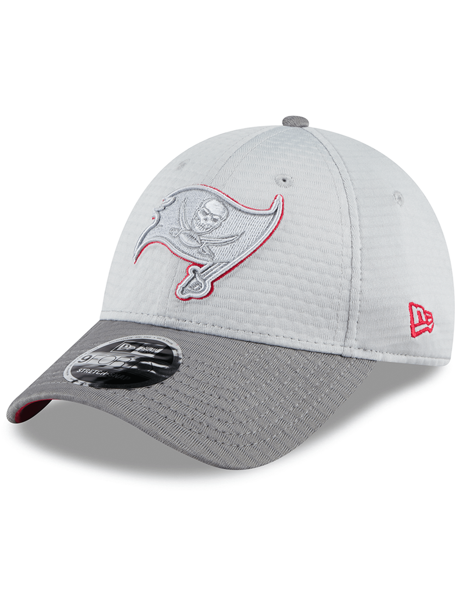 New Era Caps Tampa Bay Buccaneers New Era NFL 24 Training 9FORTY Stretch-Snapback Hat - Grey